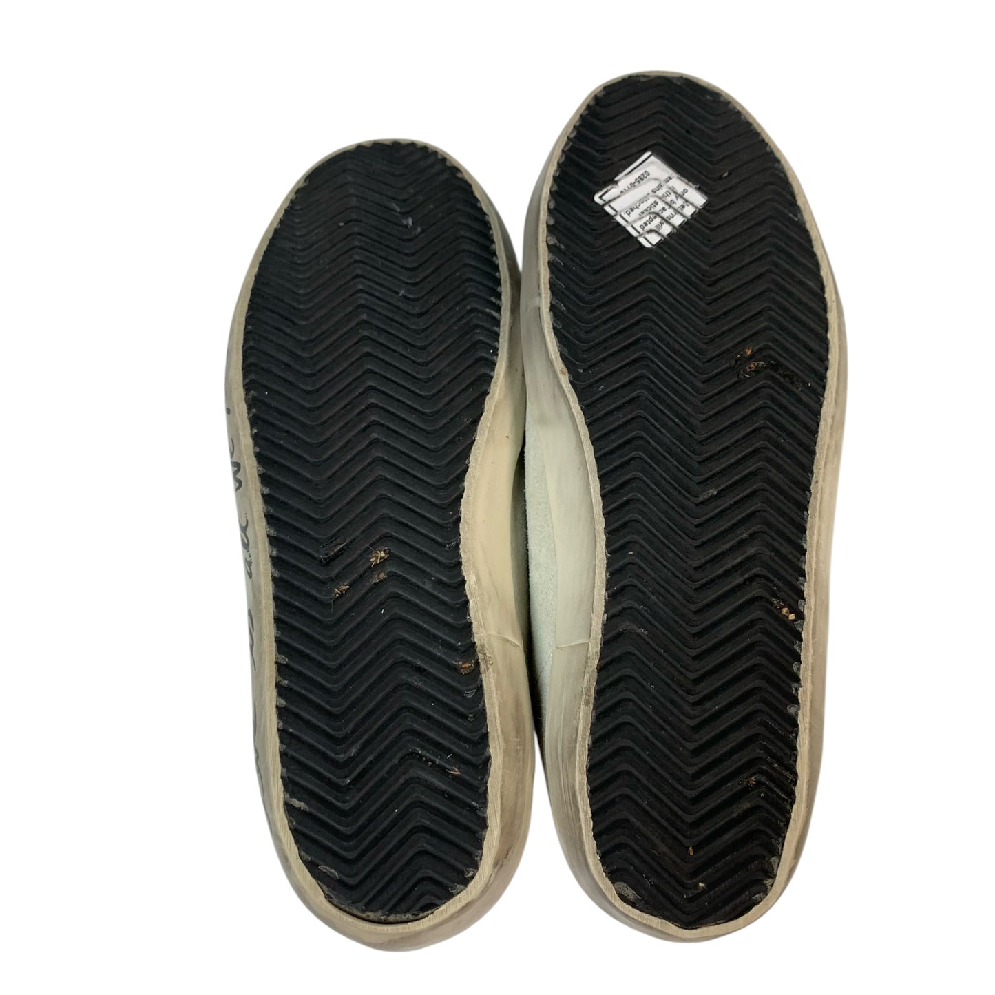 Shoes Luxury Designer By Golden Goose In Grey, Size: 8