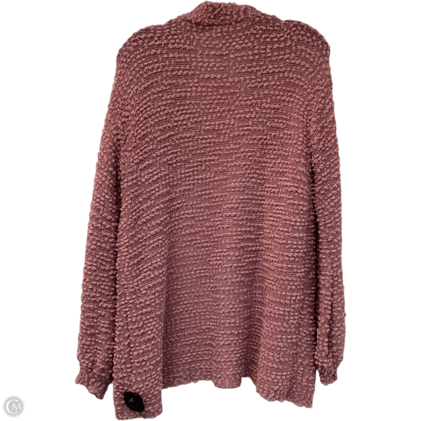 Sweater Cardigan By Wild Fable In Pink, Size: M