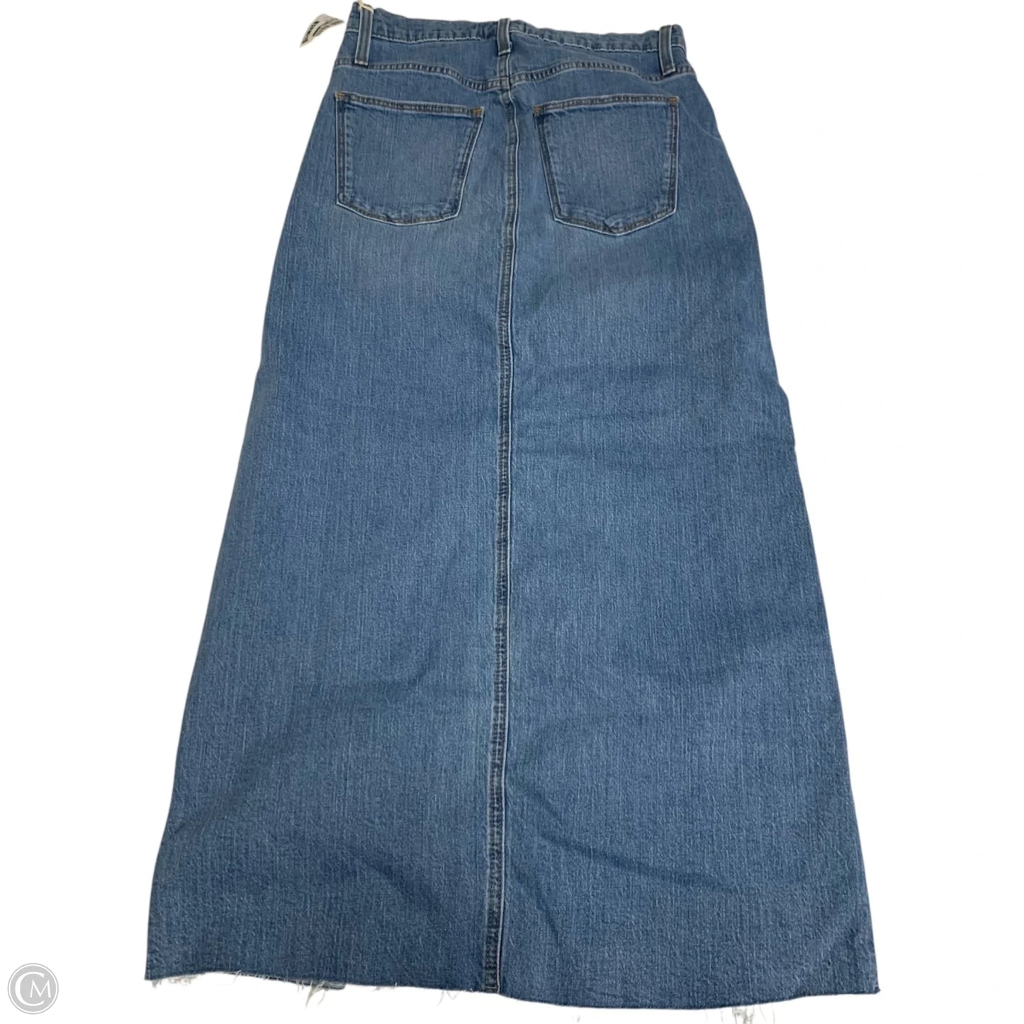 Skirt Maxi By Universal Thread In Blue Denim, Size: S