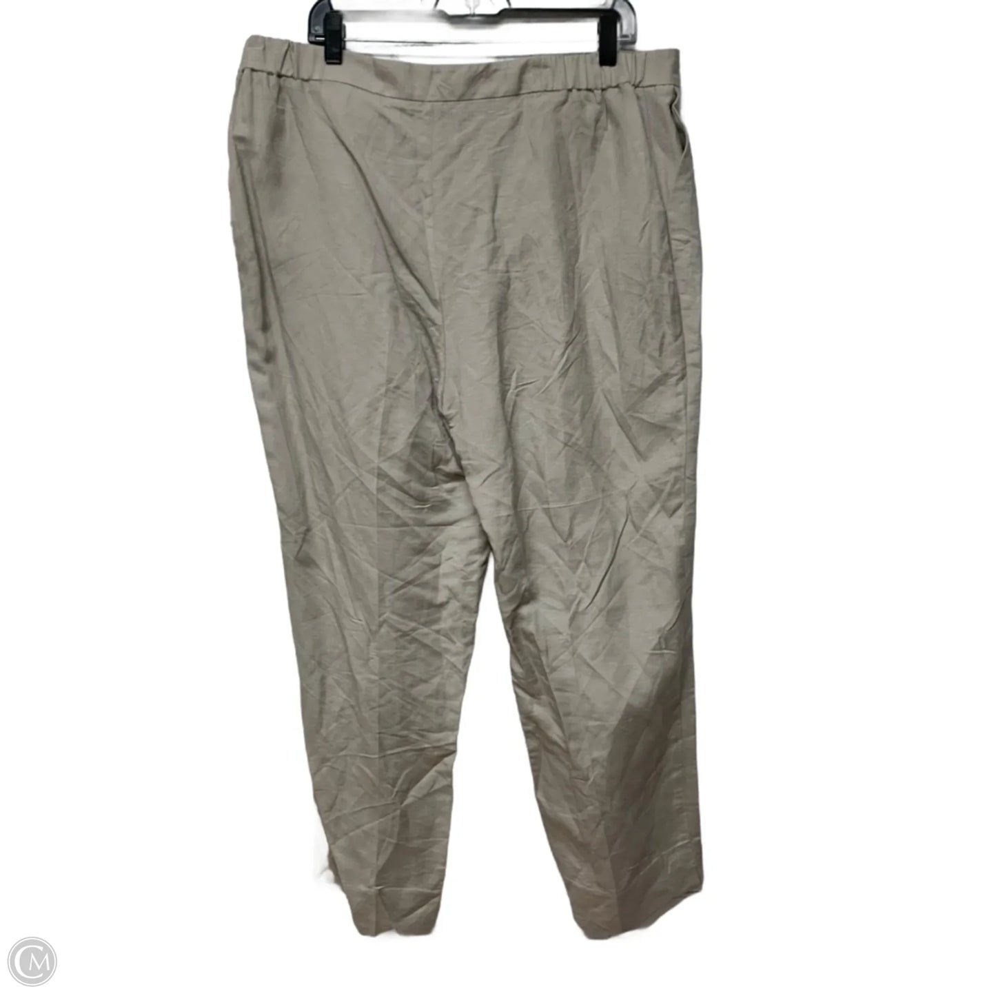 Pants Dress By Kasper In Cream, Size: 16