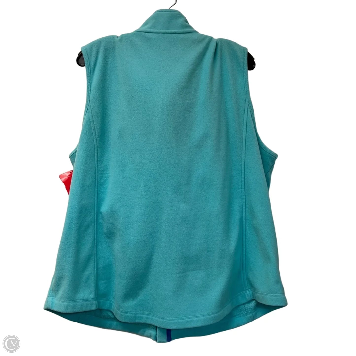 Vest Fleece By Talbots In Blue, Size: 2x