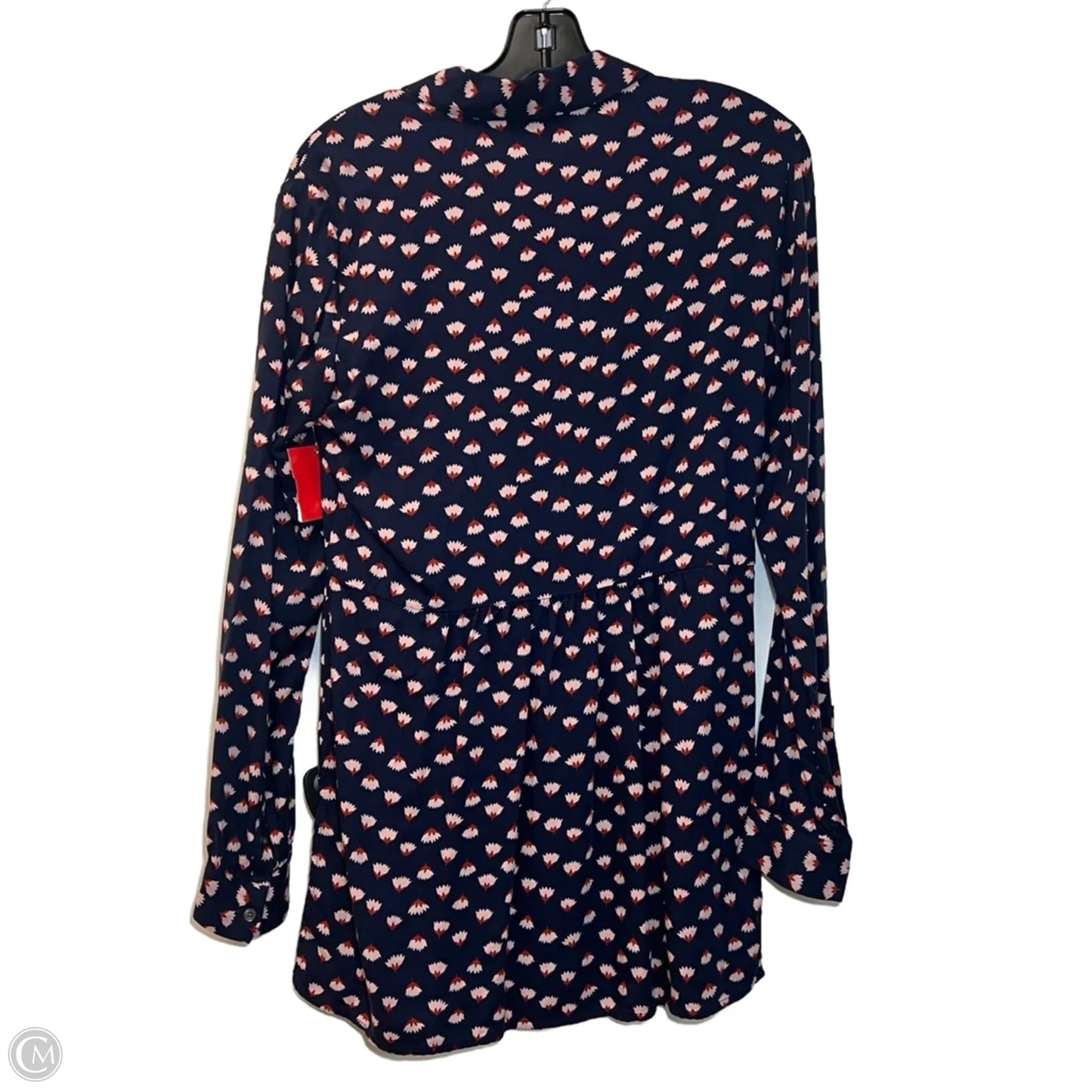 Tunic Long Sleeve By Boden In Blue & Pink, Size: S