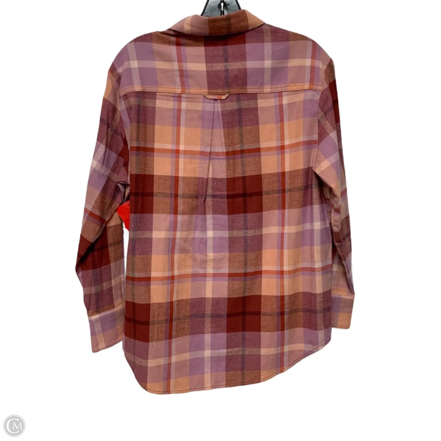 Top Long Sleeve By Old Navy In Orange & Pink, Size: Xs