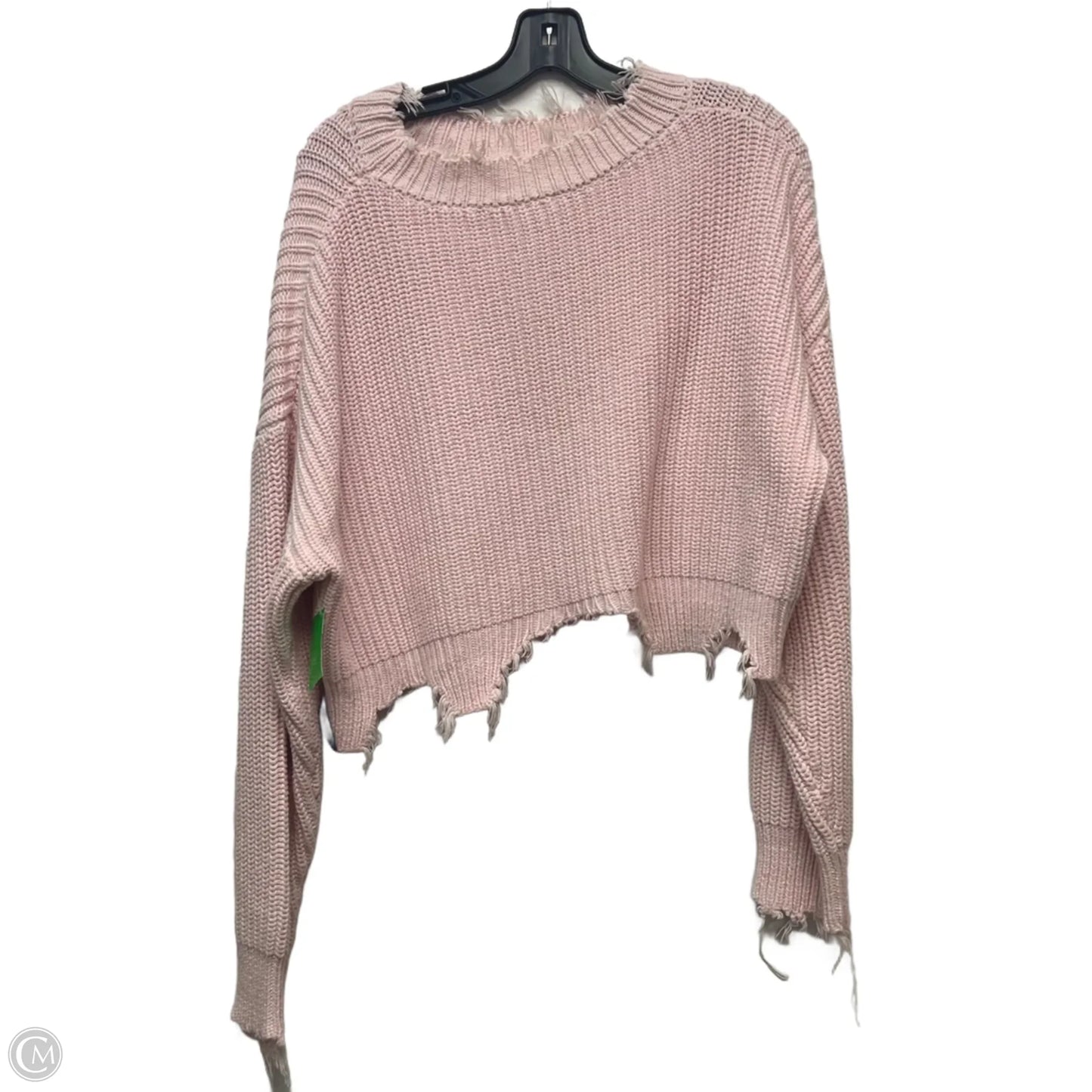 Sweater By Le Lis In Pink, Size: L