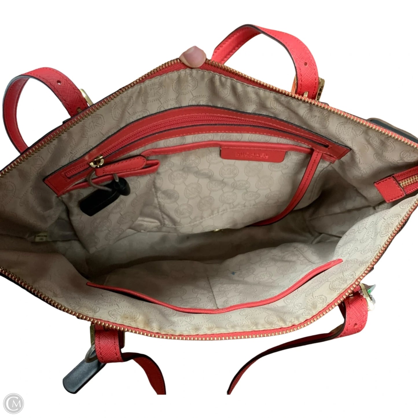 Handbag Designer By Michael Kors, Size: Medium