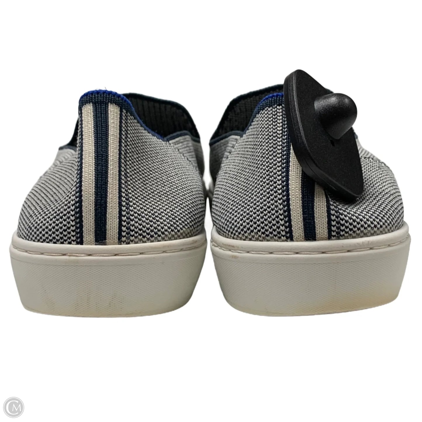 Shoes Flats By Rothys In Blue & White, Size: 10.5