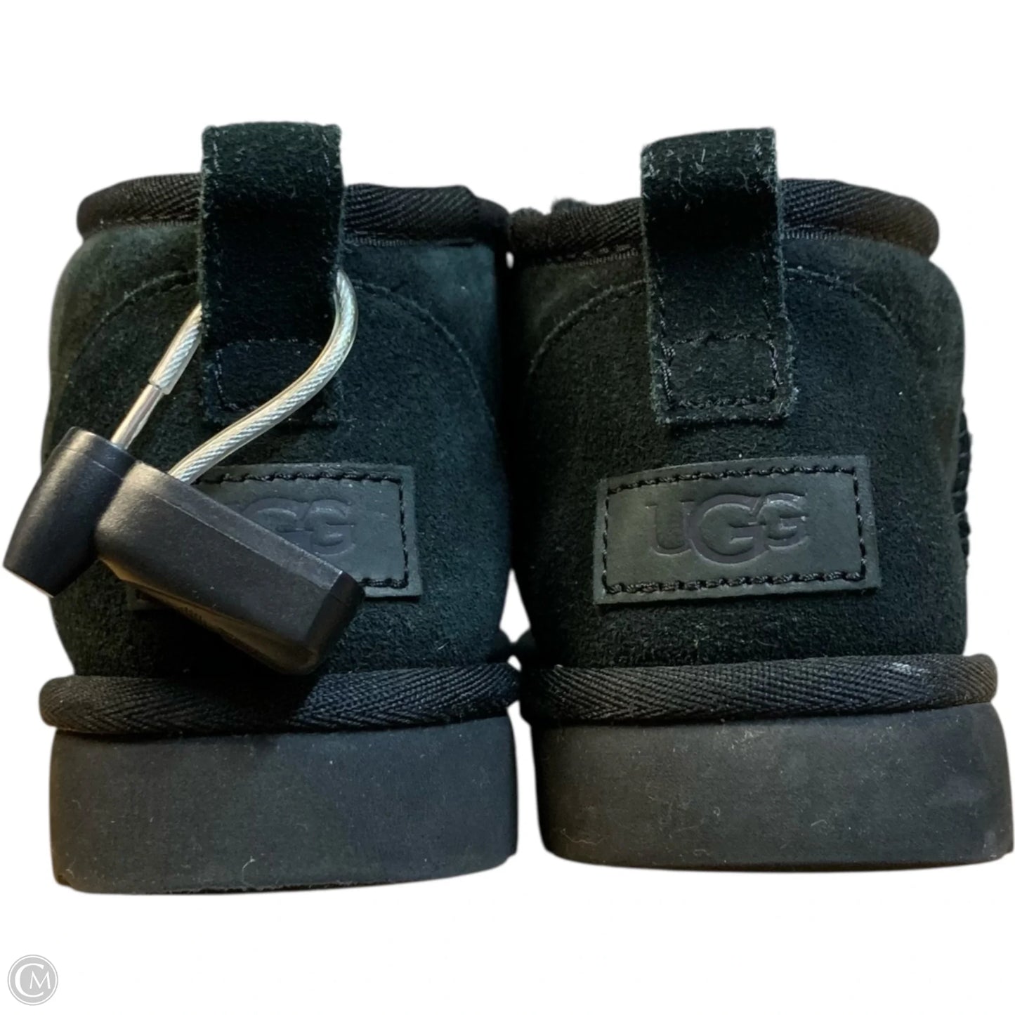 Boots Designer By Ugg In Black, Size: 6