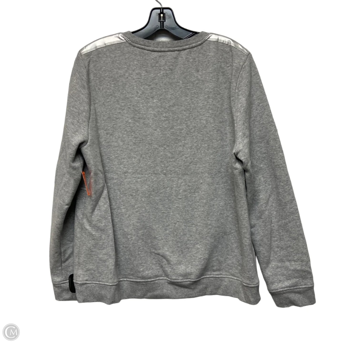 Sweatshirt Crewneck By Talbots In Grey, Size: L