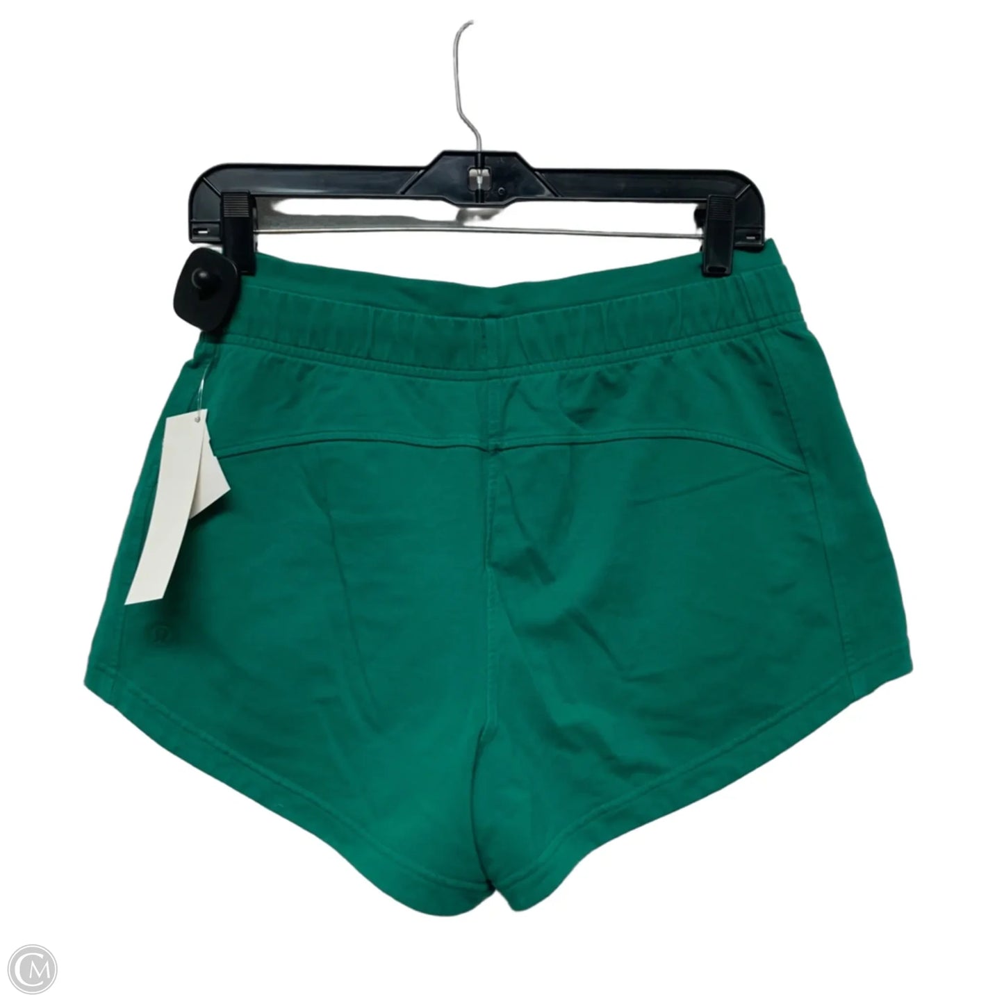 Athletic Shorts By Lululemon In Green, Size: M