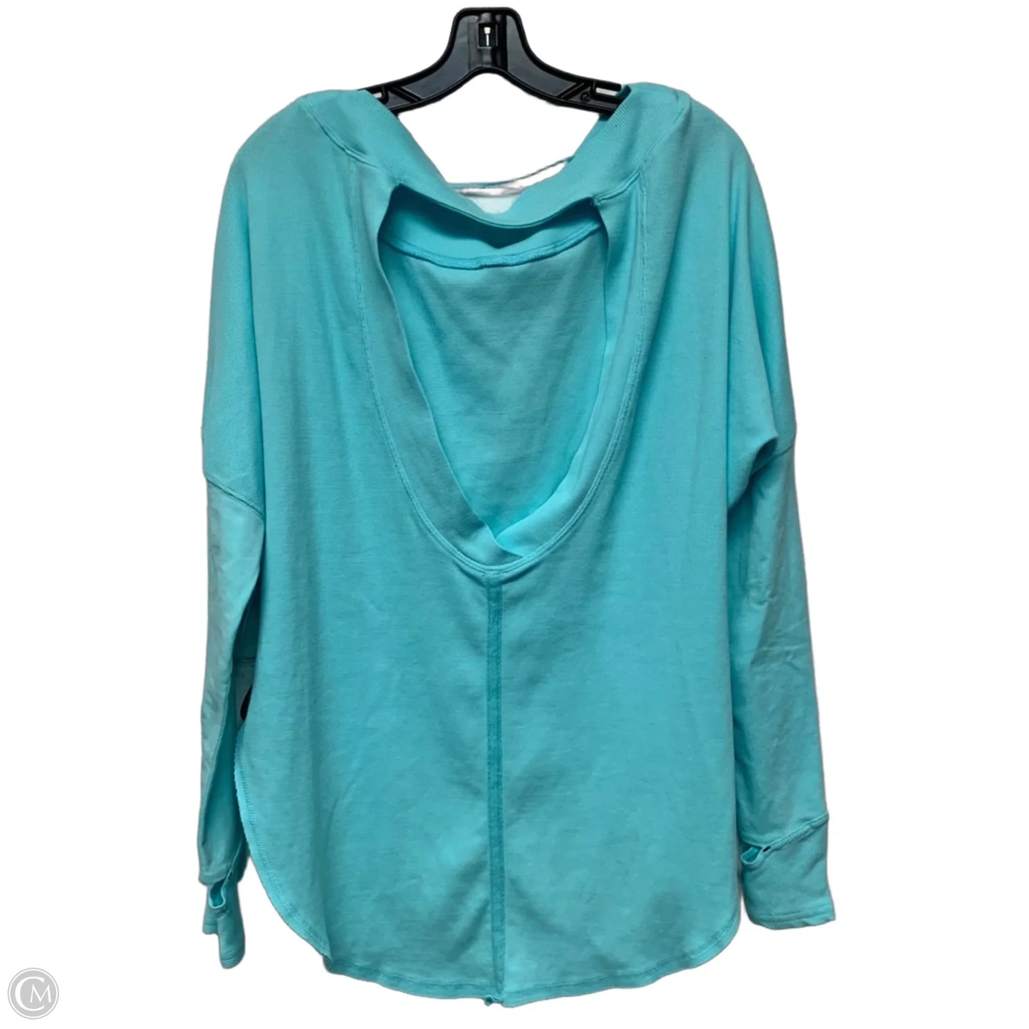 Top Long Sleeve By Free People In Blue, Size: S