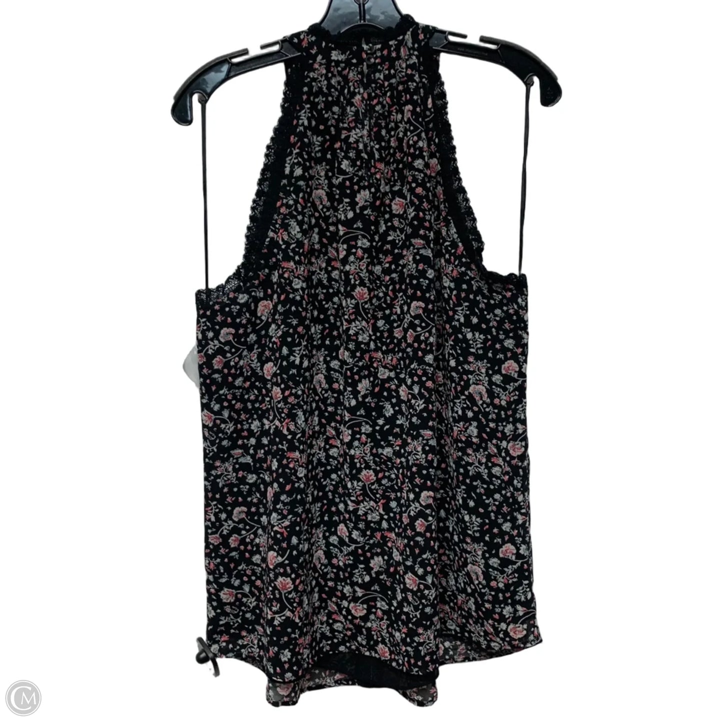 Blouse Sleeveless By Maeve In Black, Size: L
