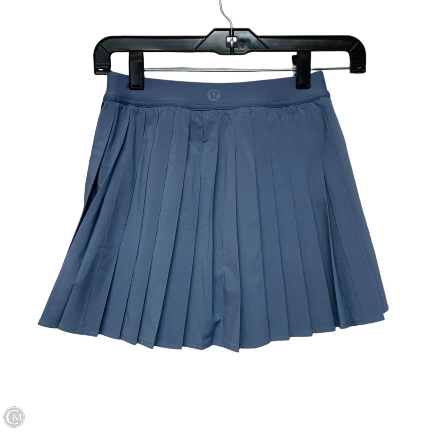 Athletic Skort By Lululemon In Blue, Size: Xs