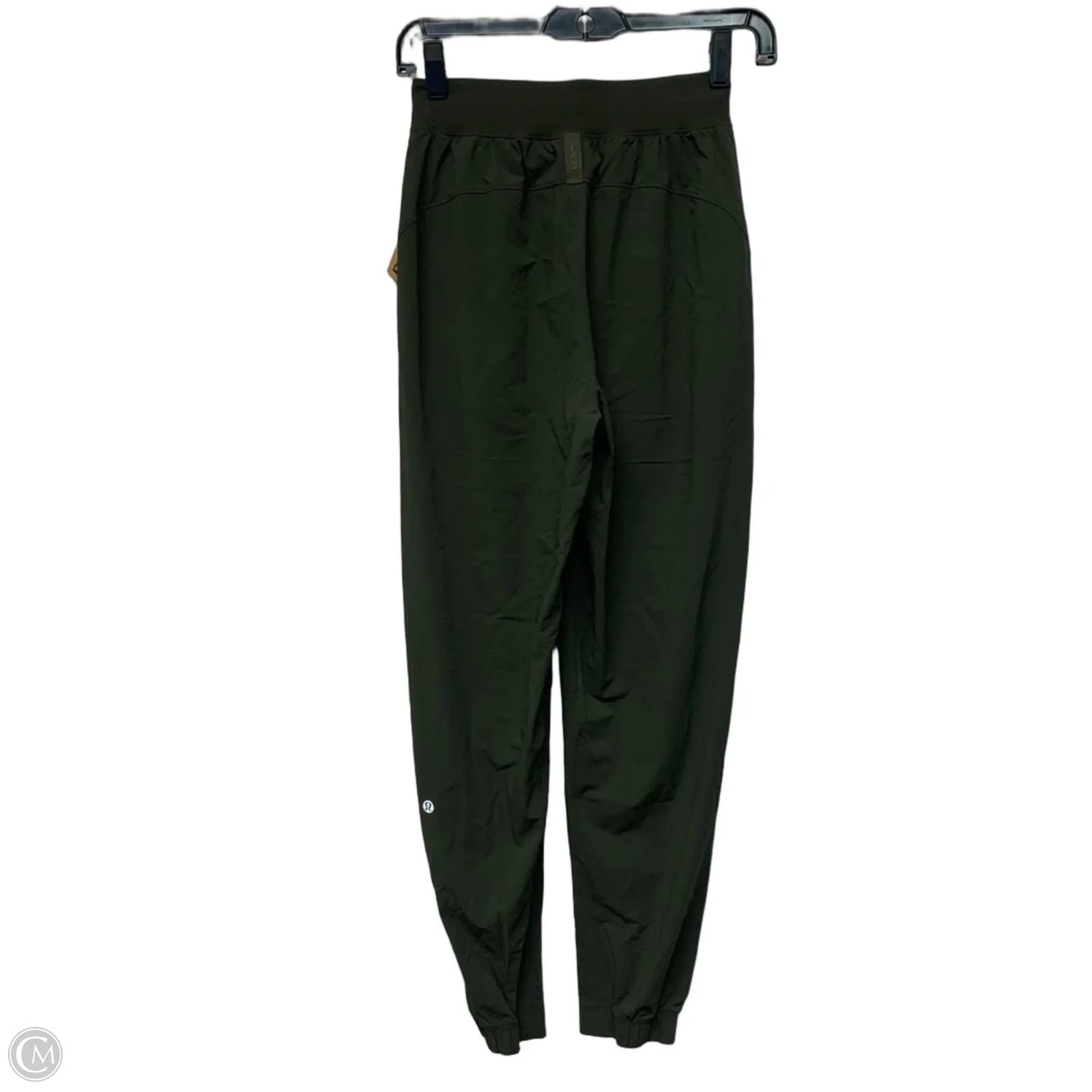 Athletic Pants By Lululemon In Green, Size: Xs