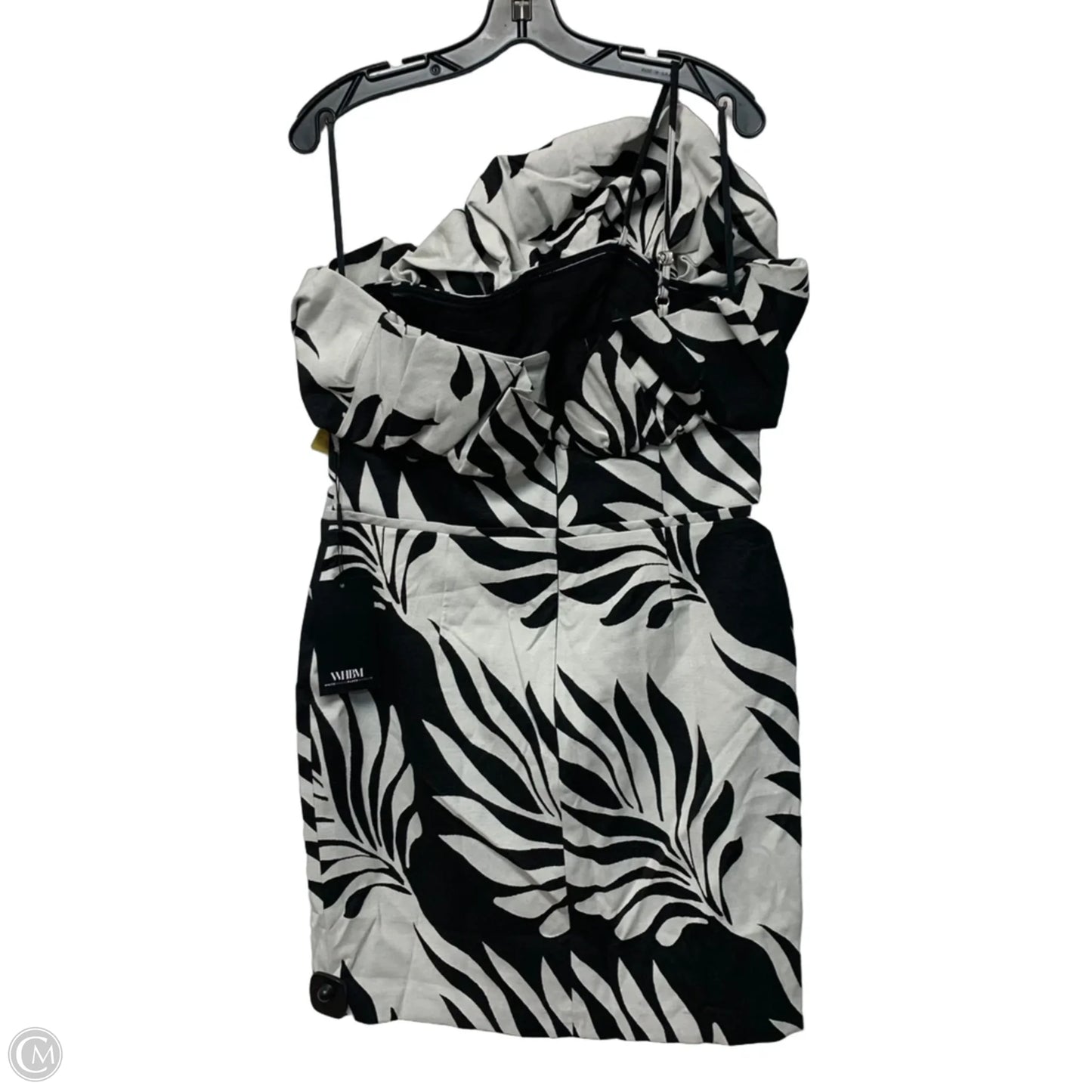 Dress Party Short By White House Black Market In Black & White, Size: L