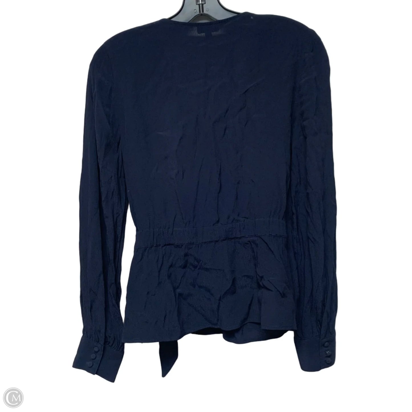 Top Long Sleeve By Talbots In Navy, Size: Xs