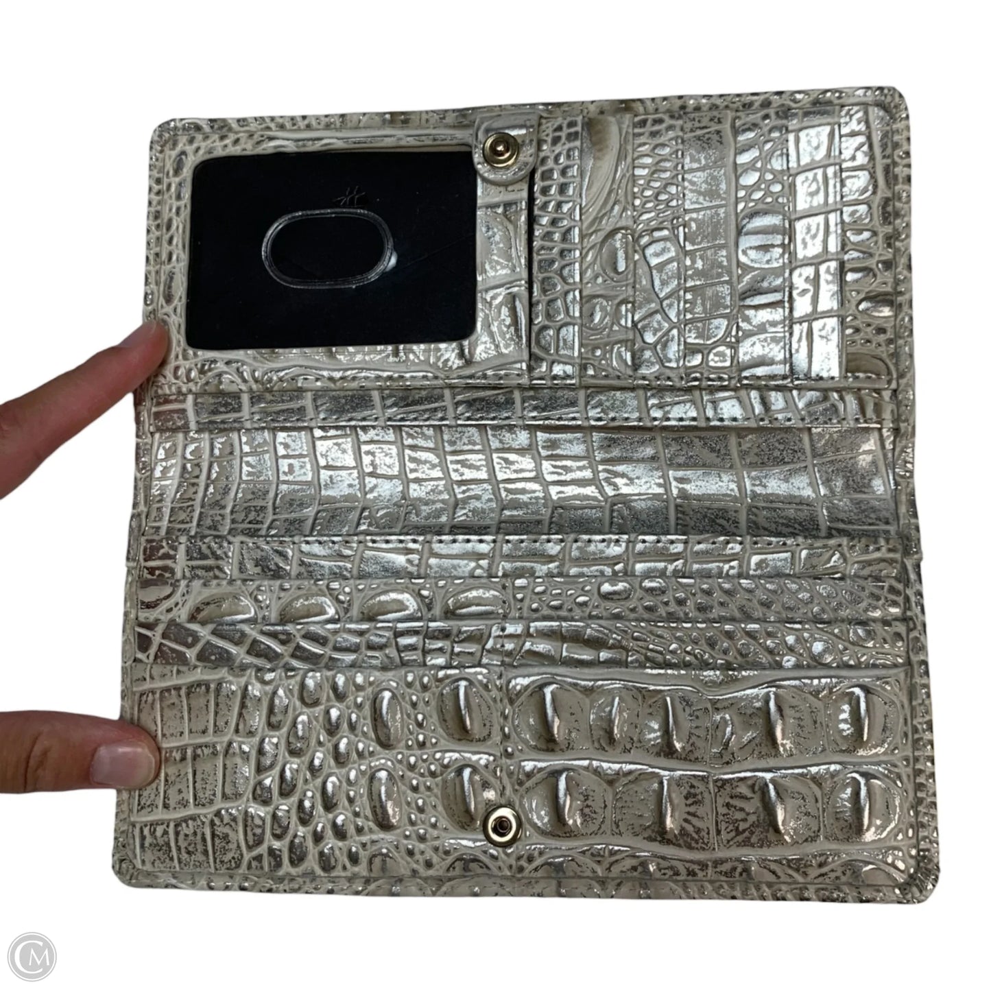 Wallet Designer By Brahmin, Size: Medium