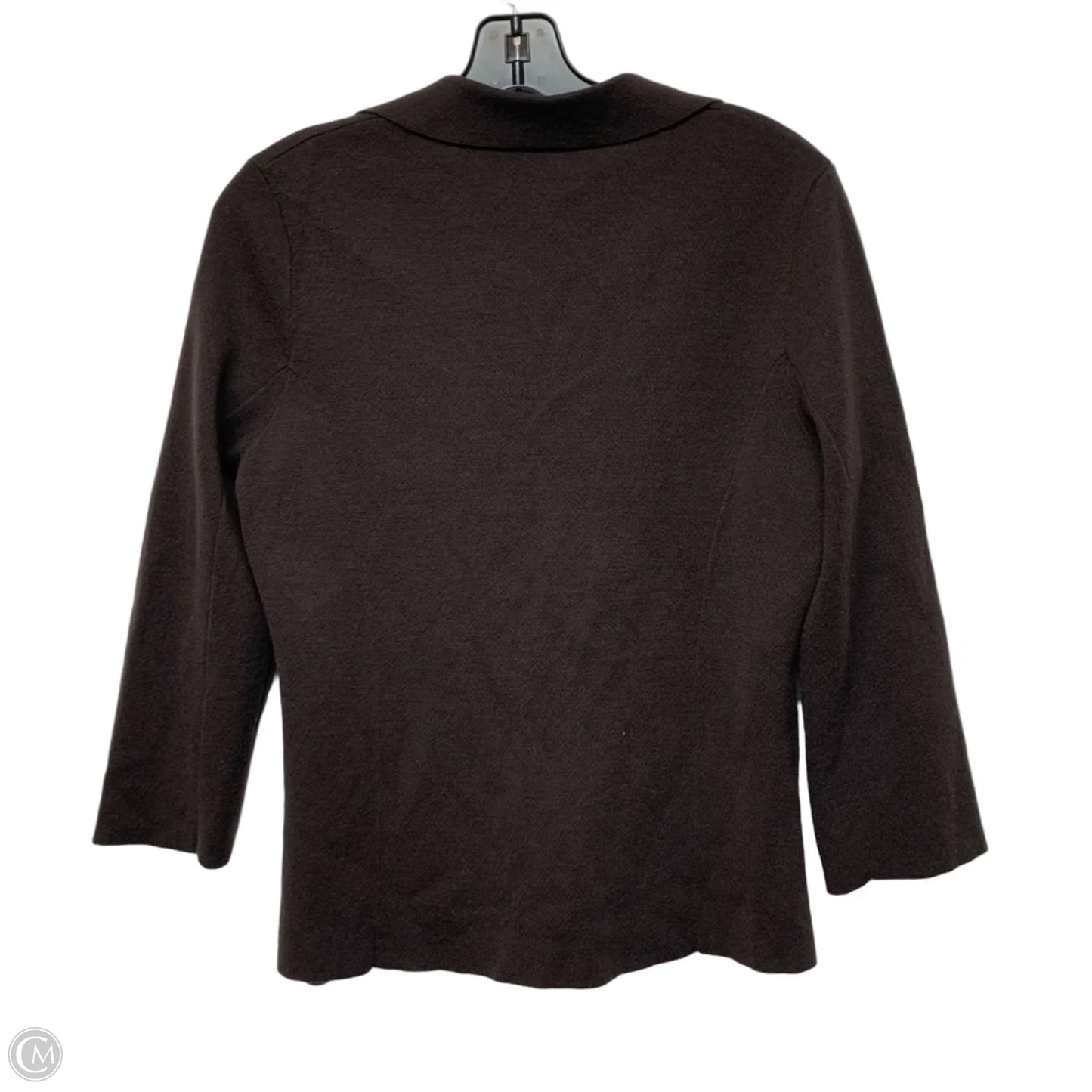 Sweater Cardigan By Limited In Brown, Size: L