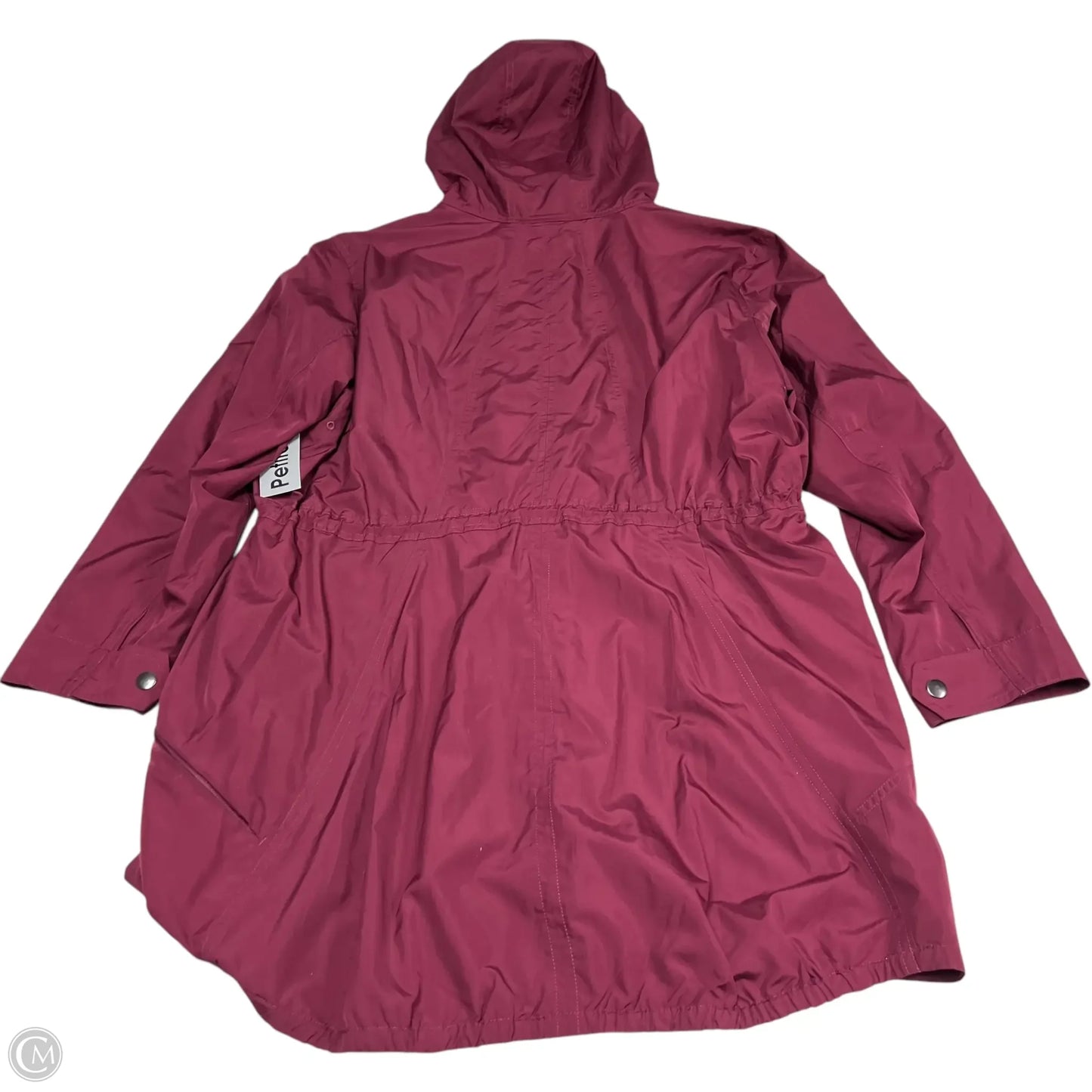 Jacket Windbreaker By J. Jill In Red, Size: Lp
