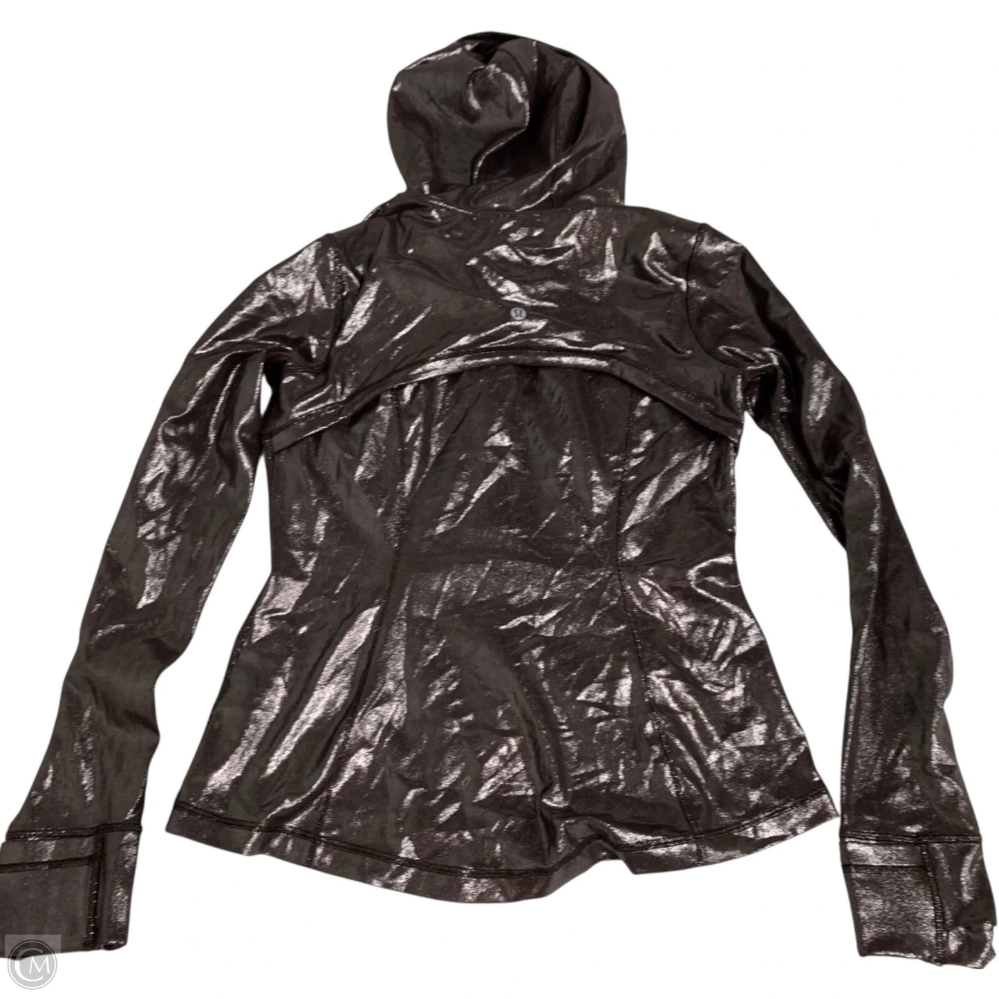 Athletic Jacket By Lululemon In Bronze, Size: M