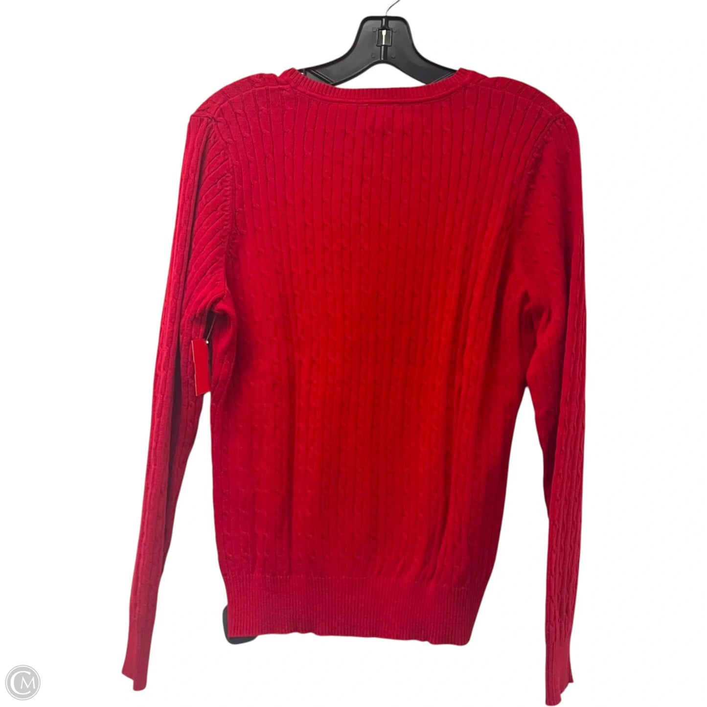 Sweater By Kim Rogers In Red, Size: Lp