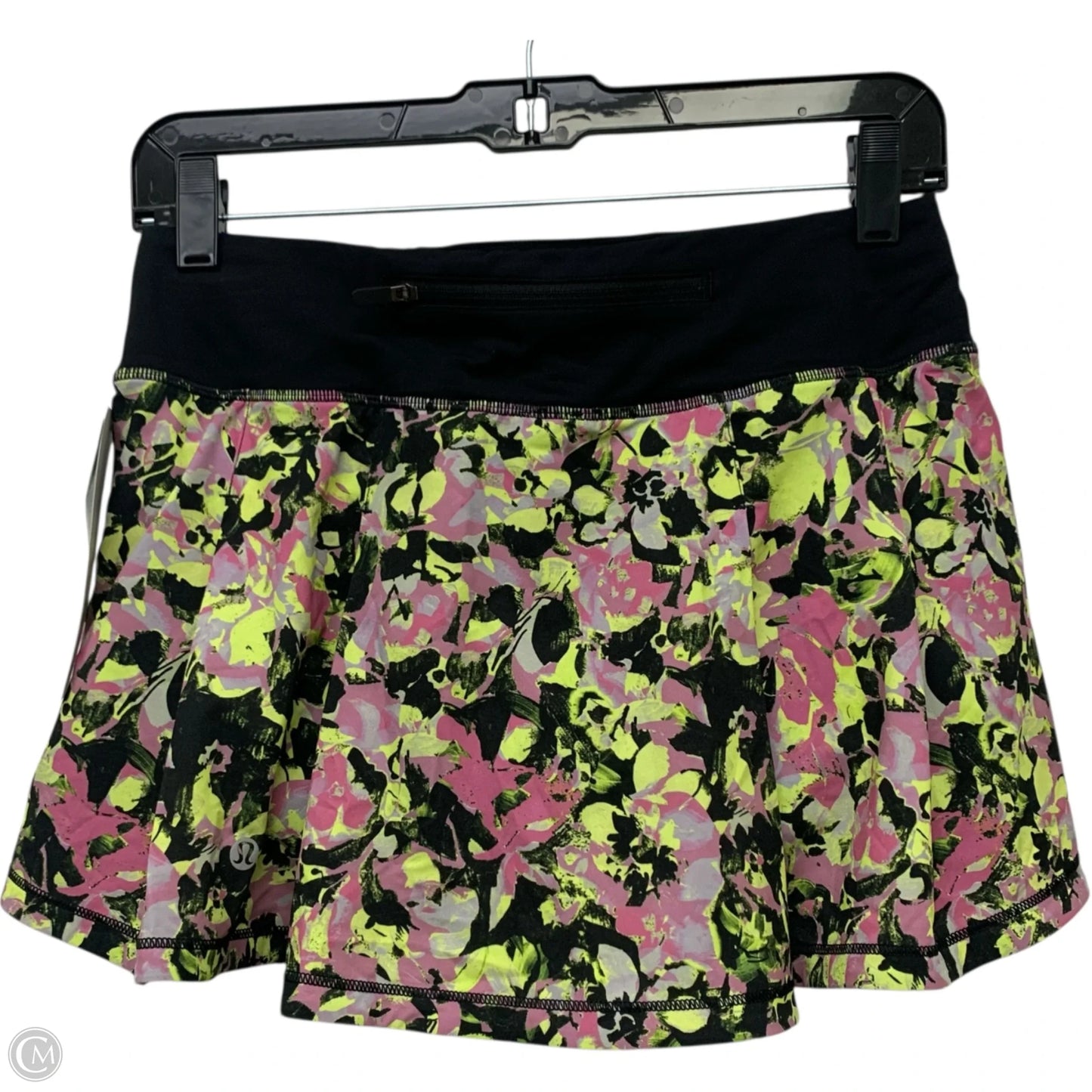 Athletic Skort By Lululemon In Yellow, Size: S