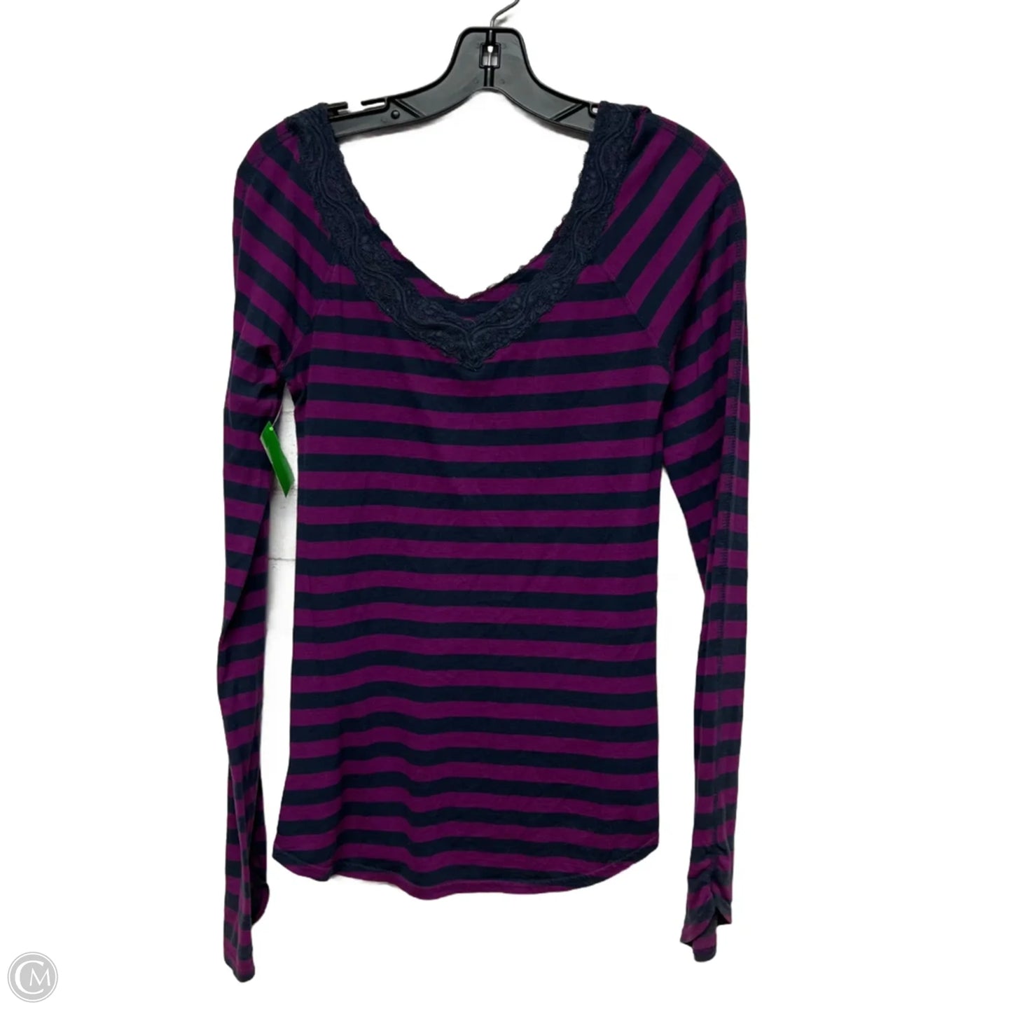 Top Long Sleeve By Free People In Purple, Size: M