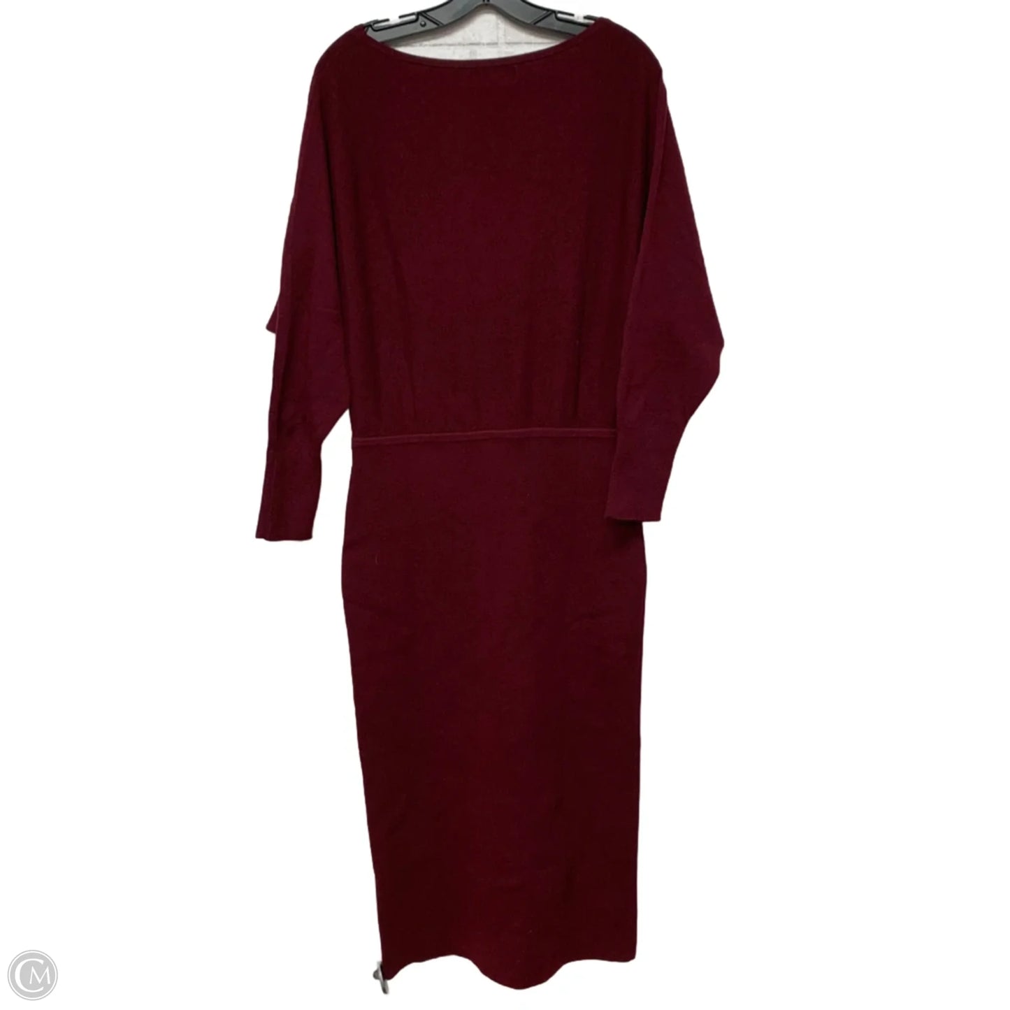 Dress Sweater By Banana Republic In Red, Size: M