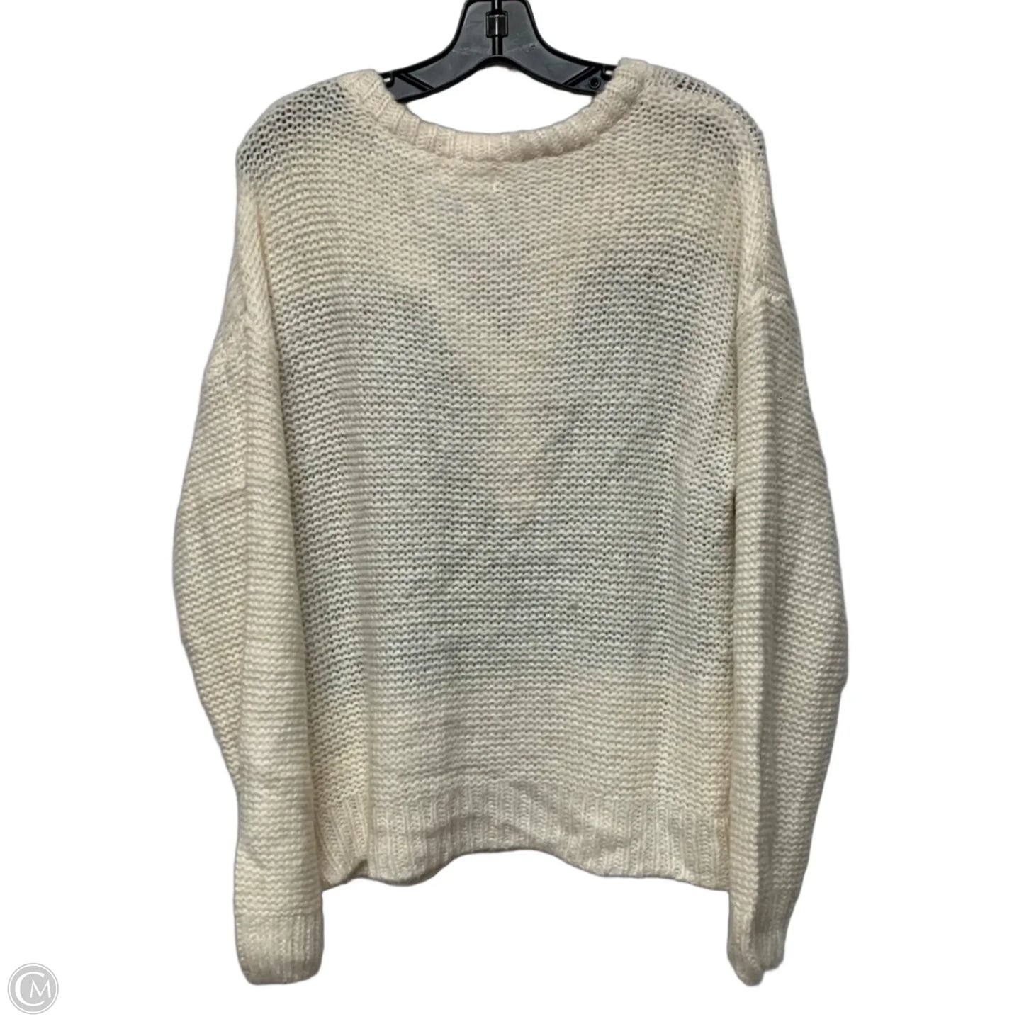 Sweater By Blu Pepper In Cream, Size: L