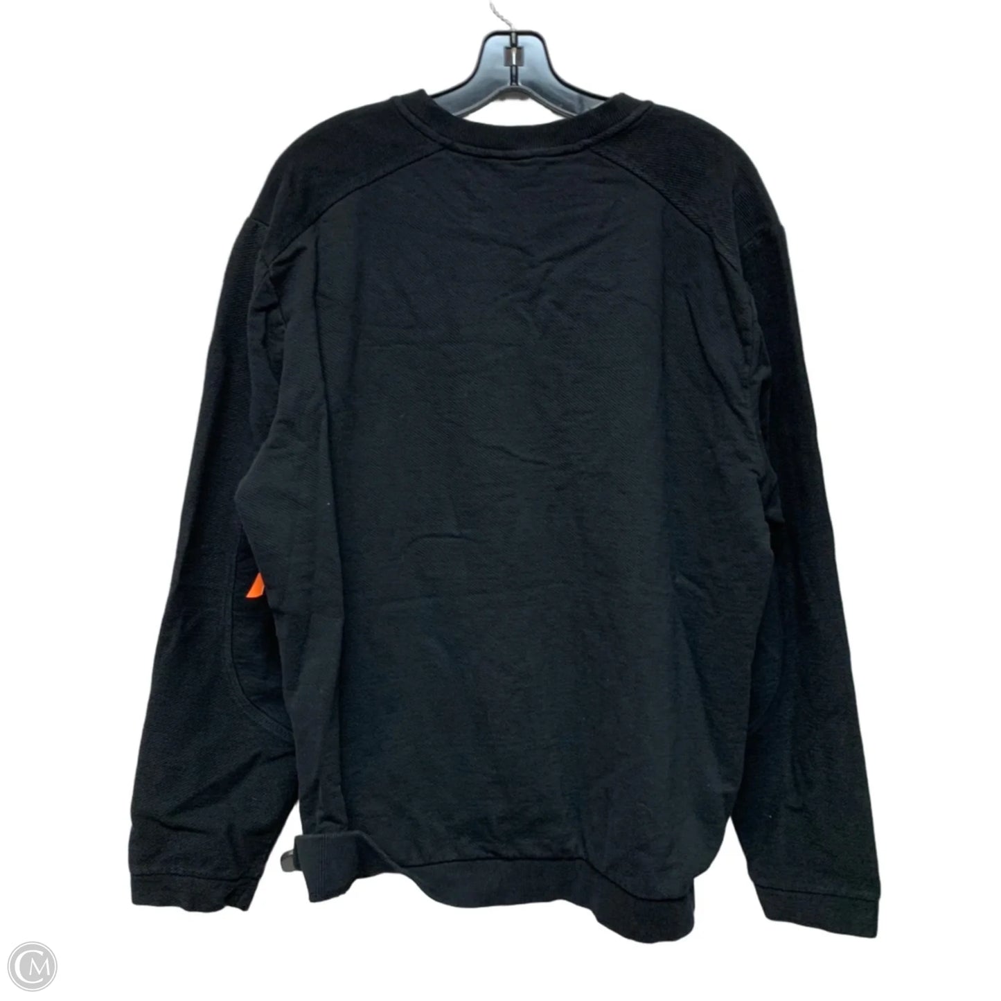 Sweatshirt Crewneck By Calvin Klein In Black, Size: Xl