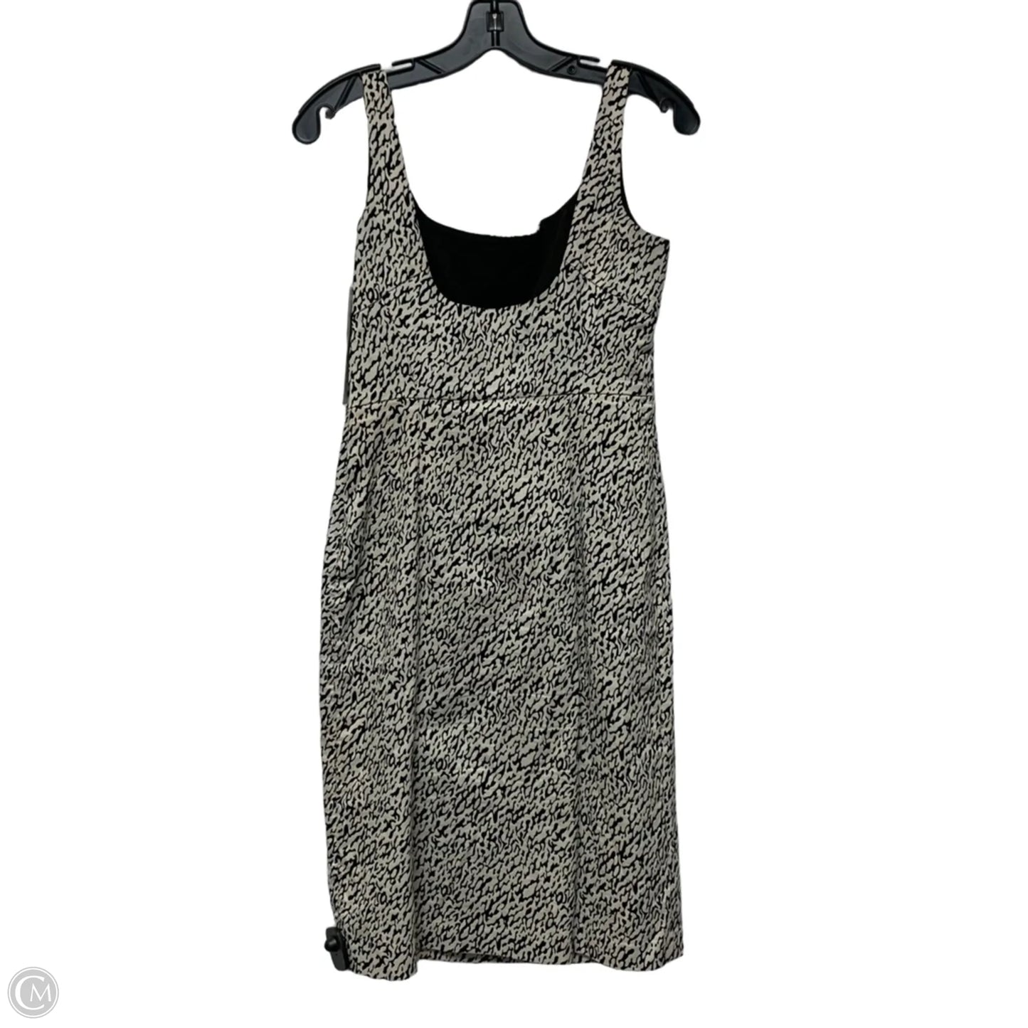Dress Designer By Diane Von Furstenberg In Black & Cream, Size: M