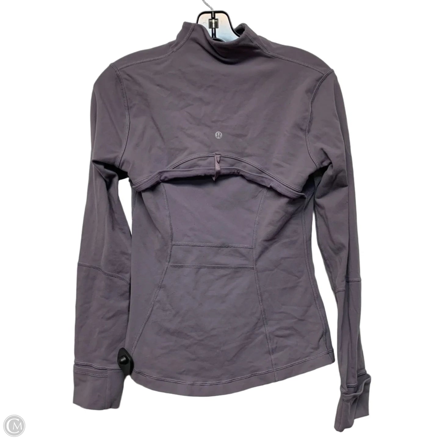 Athletic Jacket By Lululemon In Purple, Size: M