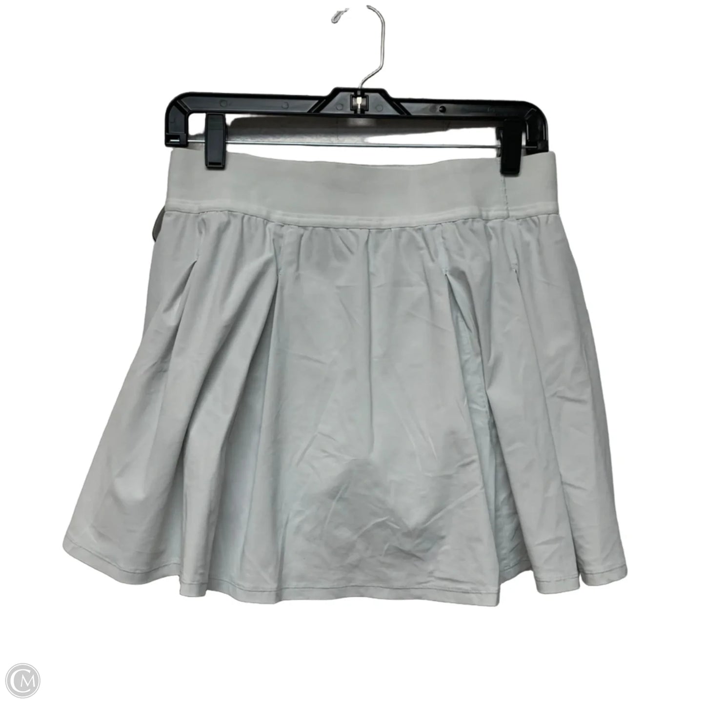 Athletic Skort By Lululemon In White, Size: M