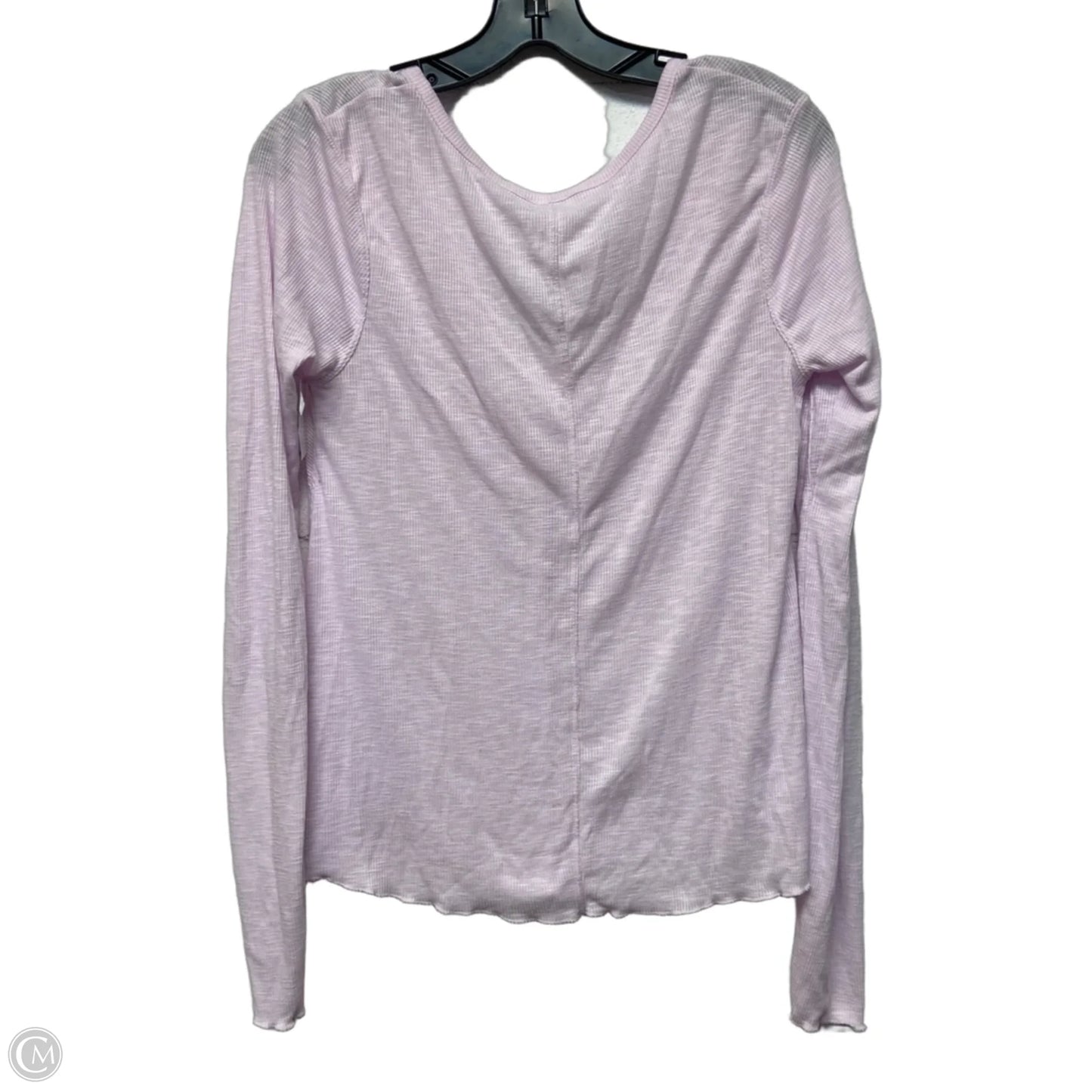 Top Long Sleeve By Free People In Purple, Size: S