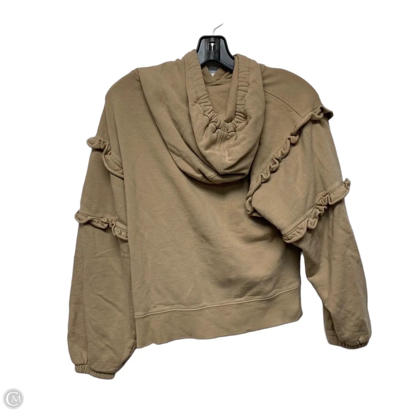 Sweatshirt Designer By Rebecca Minkoff In Tan, Size: Xs