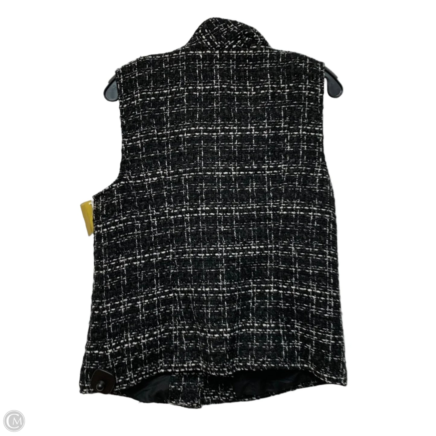 Vest Other By Loft In Black & White, Size: M
