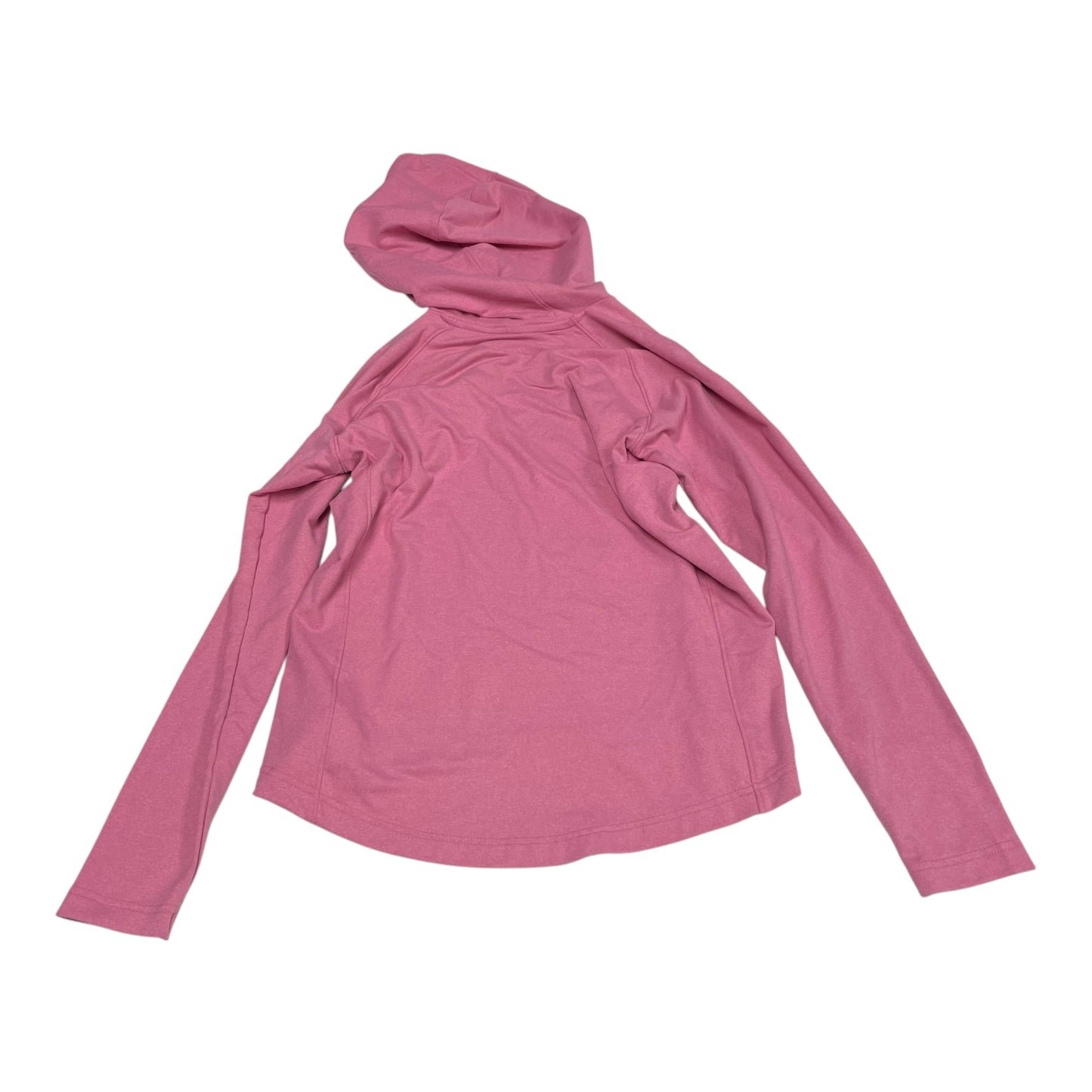 Athletic Top Long Sleeve Hoodie By Helly Hansen In Pink, Size: S