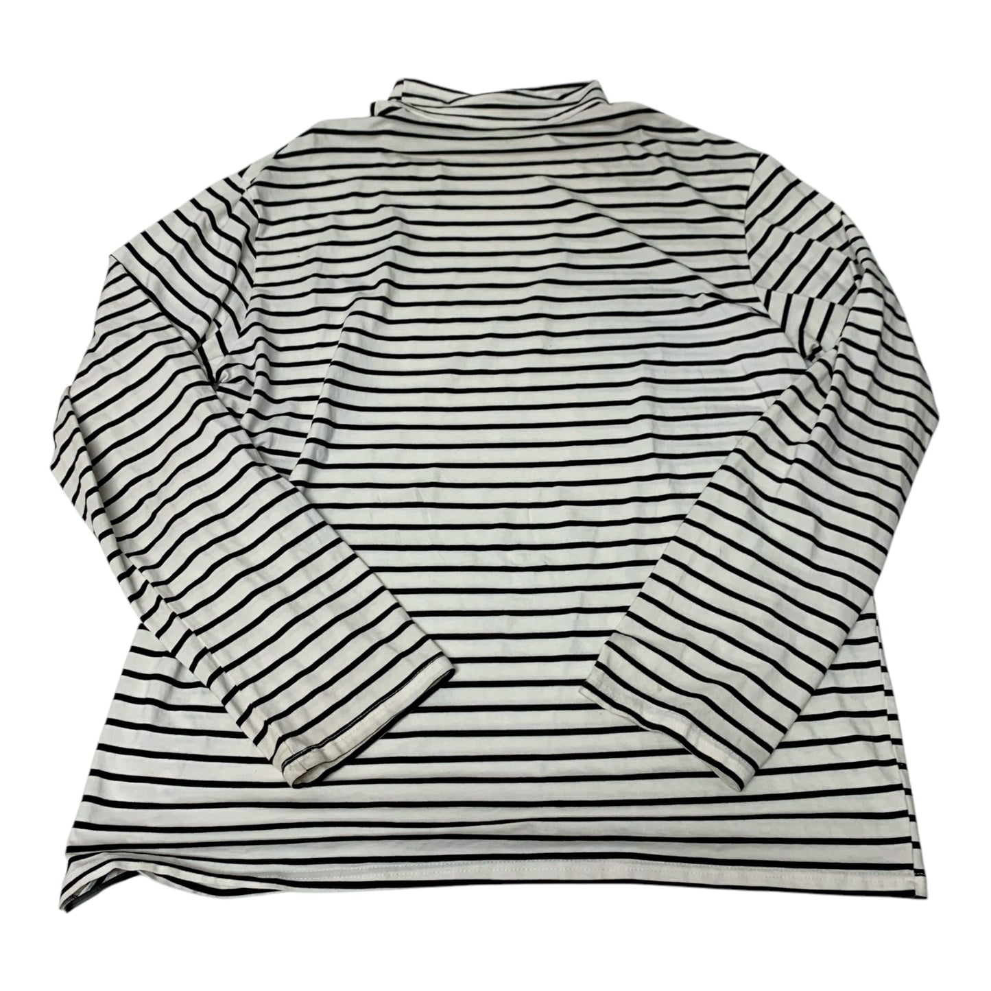 Top Long Sleeve By Shein In Striped Pattern, Size: Xxl