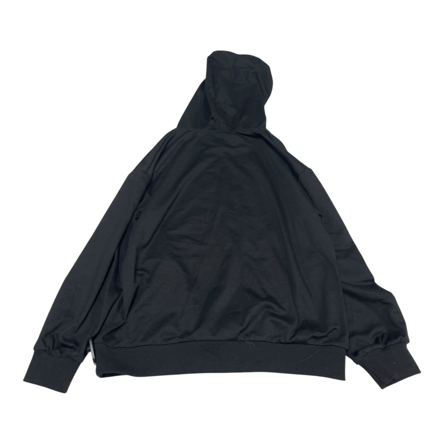 Sweatshirt Hoodie By Clothes Mentor In Black, Size: M