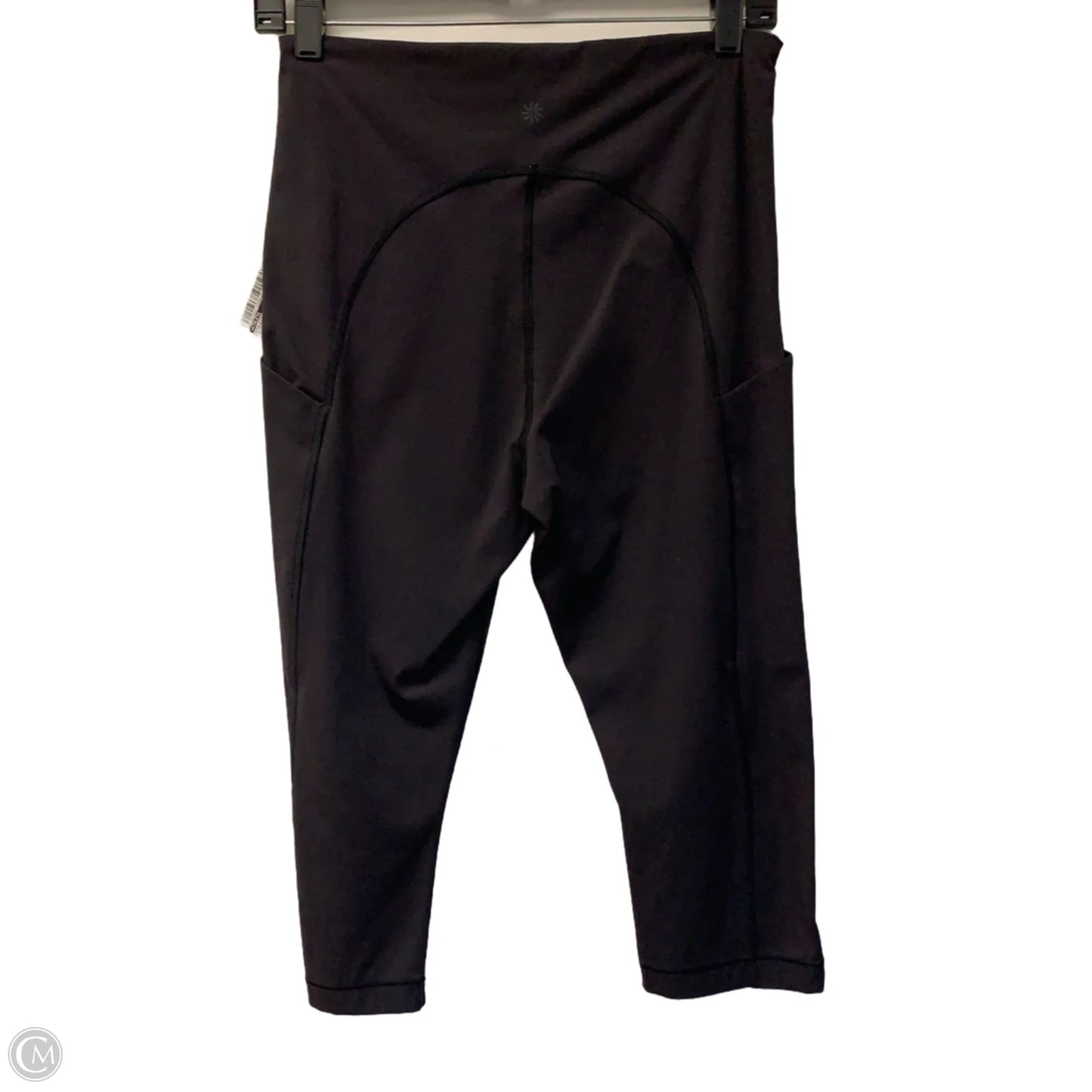 Athletic Leggings Capris By Athleta In Black, Size: M