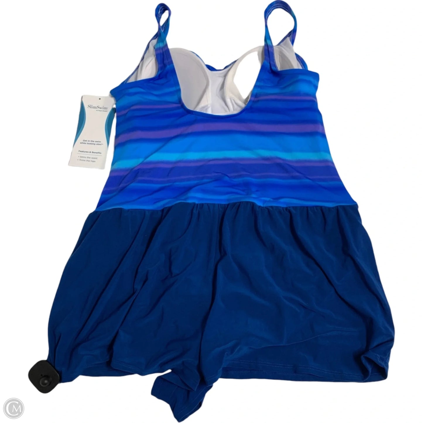 Swimsuit By Clothes Mentor In Blue, Size: Xl