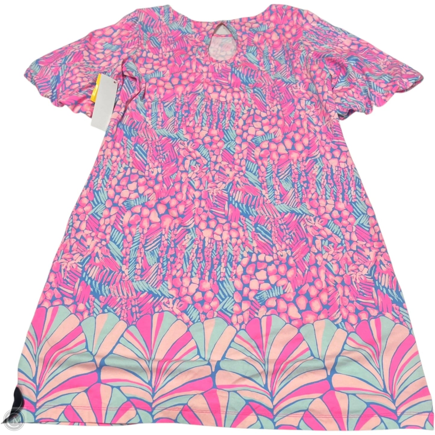 Dress Designer By Lilly Pulitzer In Blue & Pink, Size: M