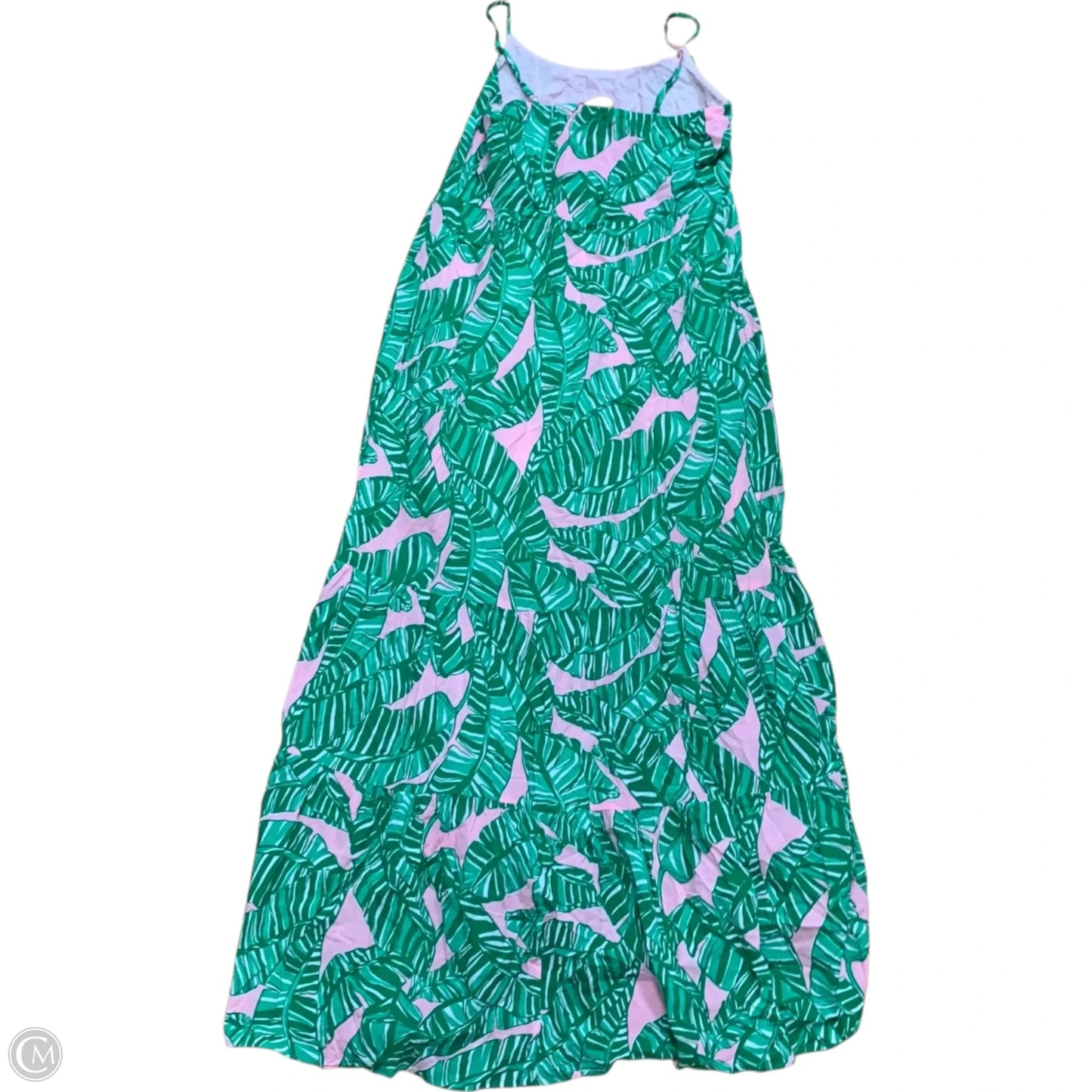 Dress Designer By Lilly Pulitzer In Green & Pink, Size: Xxs