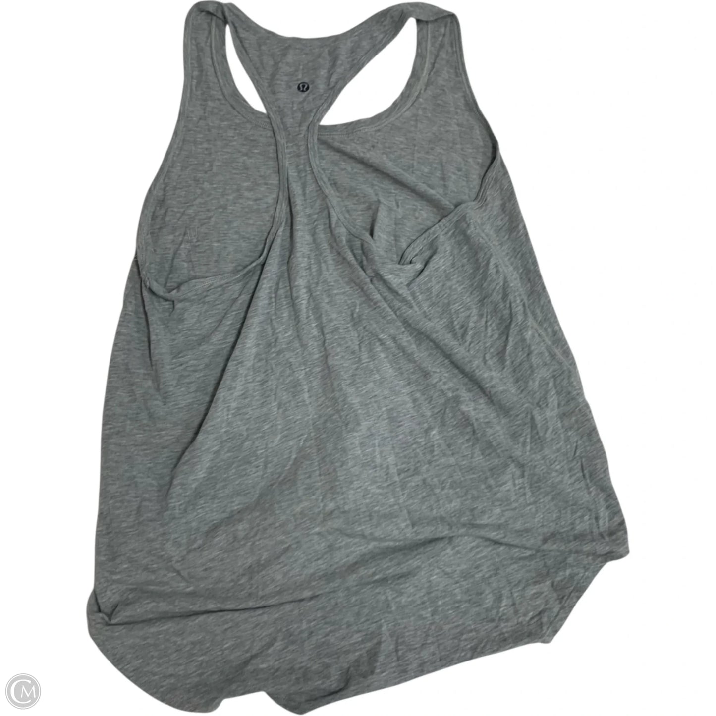 Athletic Tank Top By Lululemon In Grey, Size: M
