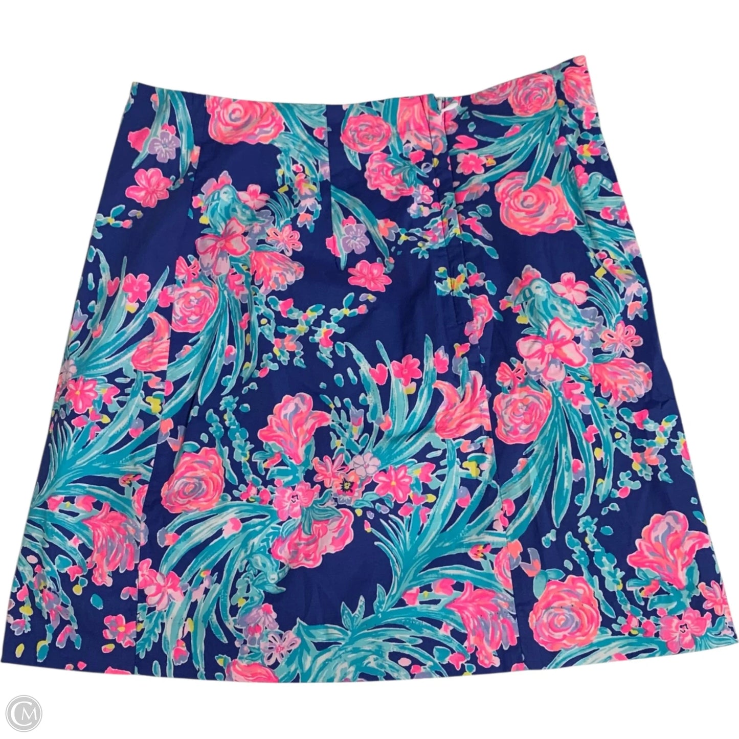 Skirt Designer By Lilly Pulitzer In Blue & Pink, Size: M