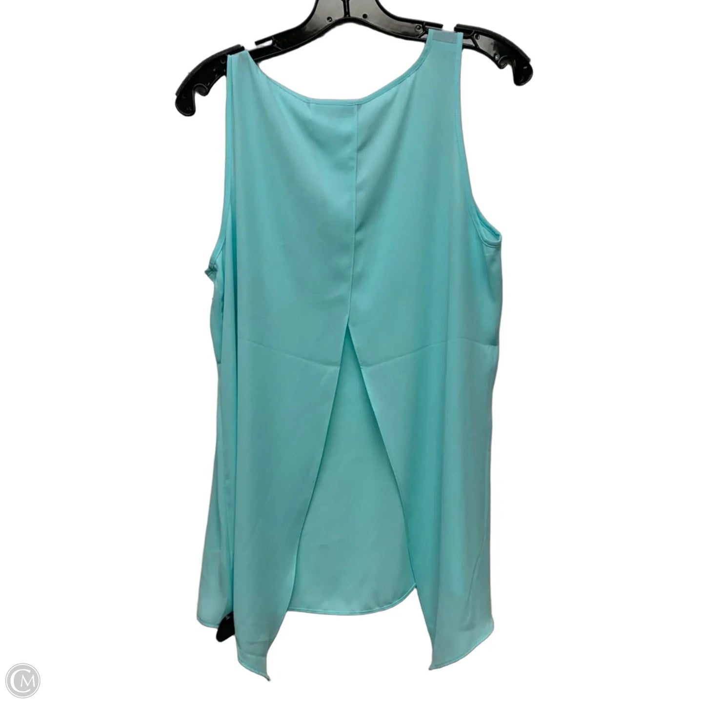 Blouse Sleeveless By Express In Blue, Size: L