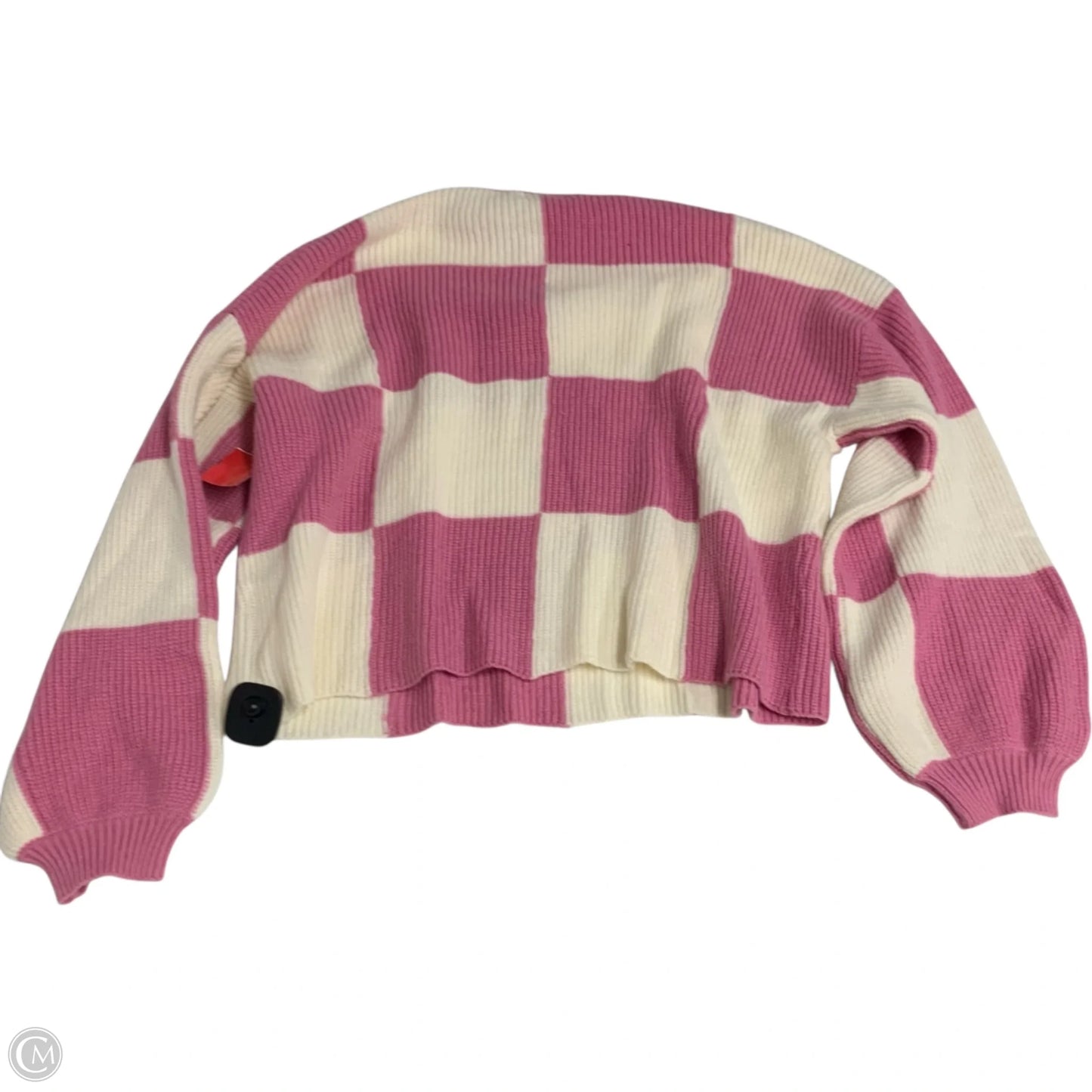 Sweater By &merci In Pink & White, Size: S
