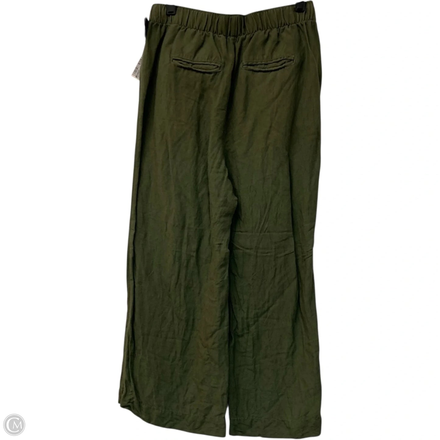 Pants Wide Leg By Abercrombie And Fitch In Green, Size: Xs