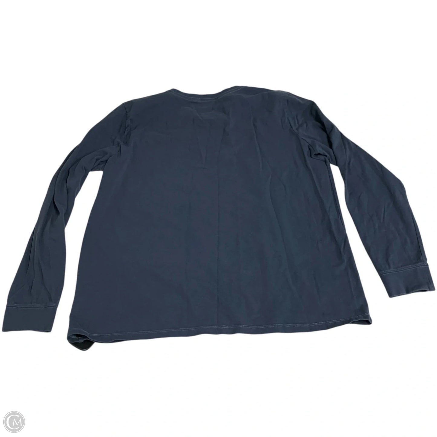 Top Long Sleeve By Life Is Good In Blue, Size: XL