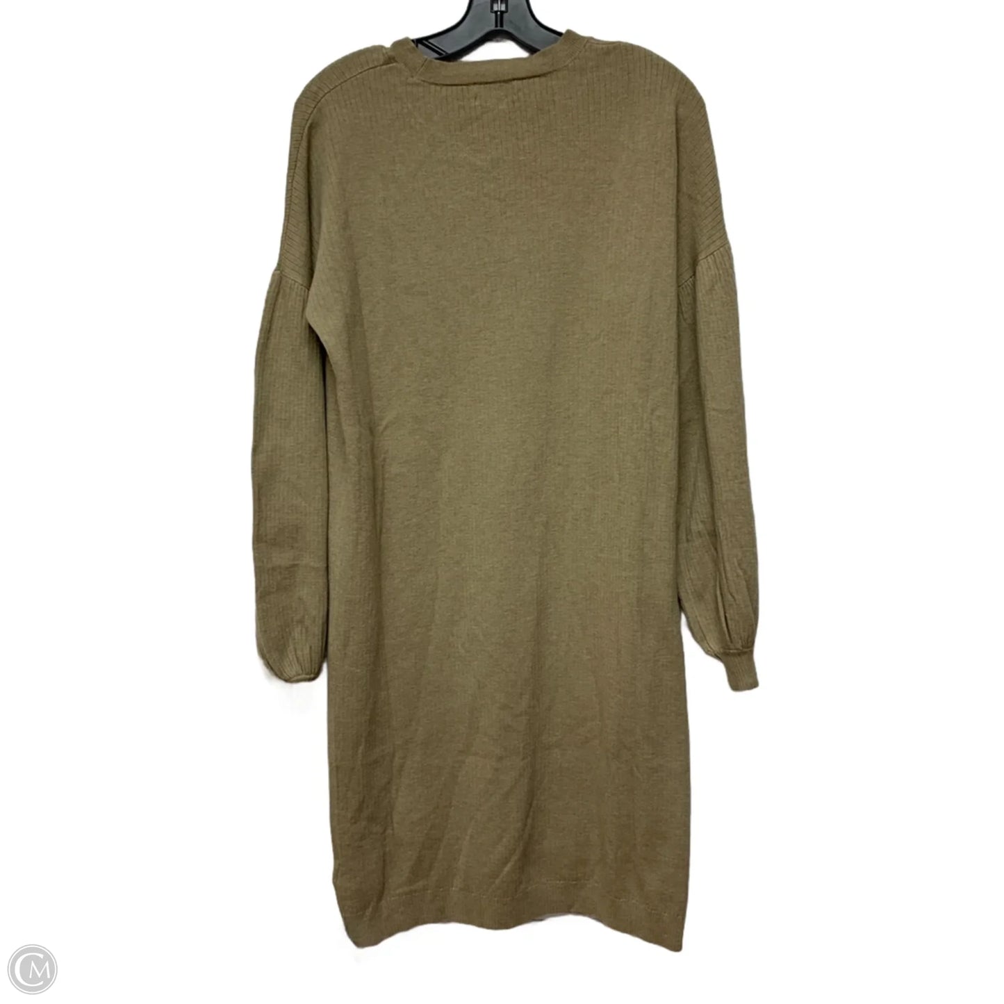 Dress Sweater By The Drop In Tan, Size: S