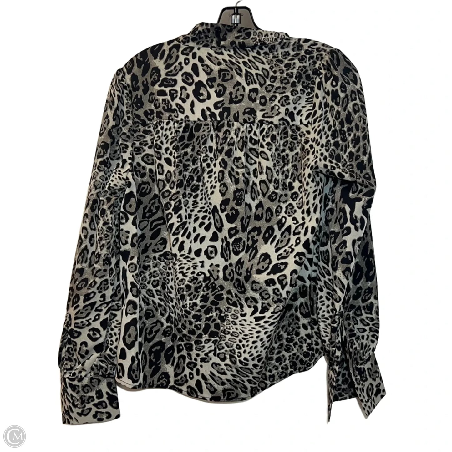 Blouse Long Sleeve By Walter Baker In Animal Print, Size: S